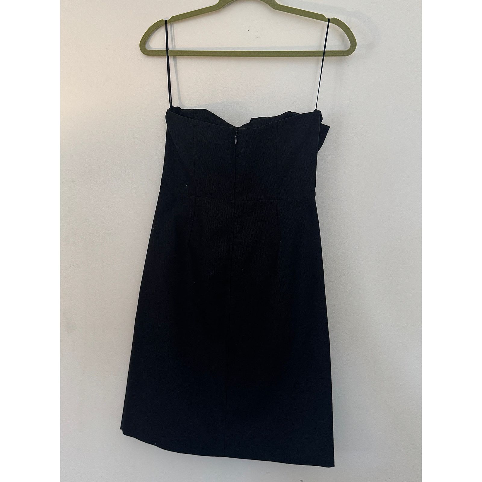 Other Derek Lam NWT Black Cotton/Silk Strapless Bow Mini Dress Size M / US 6-8 / IT 42-44 - 2 Thumbnail