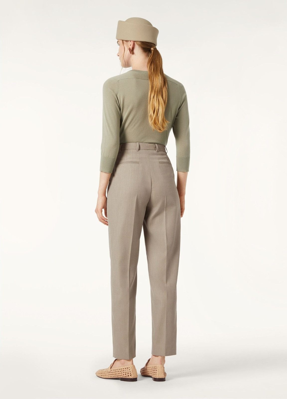 Loro Piana o1srvl11e0526 FAP2802 Cuddy Pant in Light Beige Size 25" / US 0 / IT 36 - 3 Thumbnail