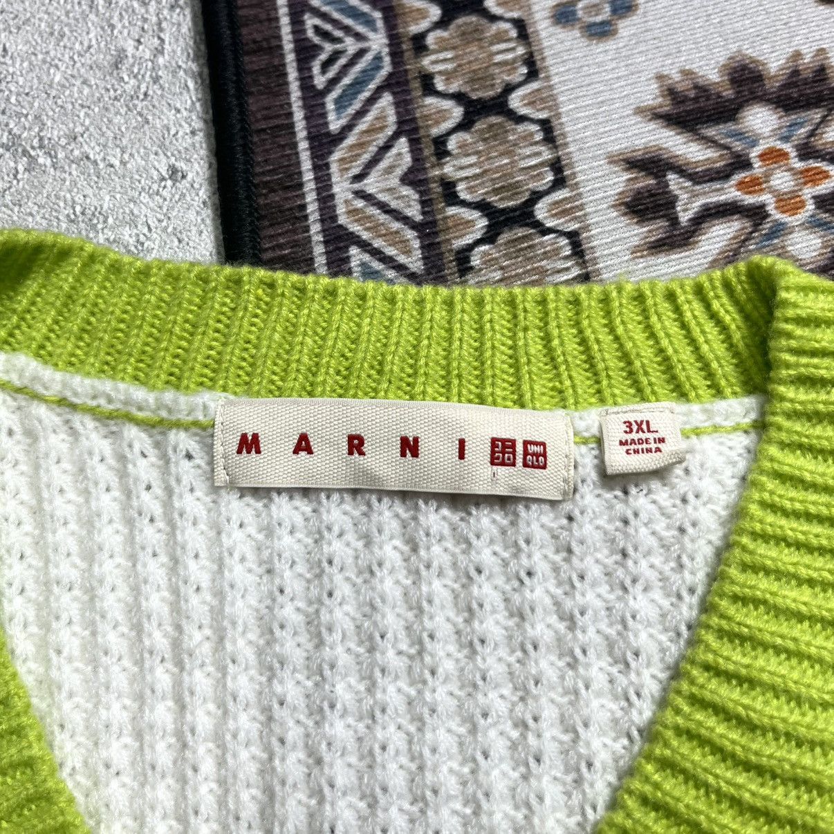 Marni × Uniqlo Uniqlo X Marni Vest Knit Size US XXL / EU 58 / 5 - 4 Thumbnail
