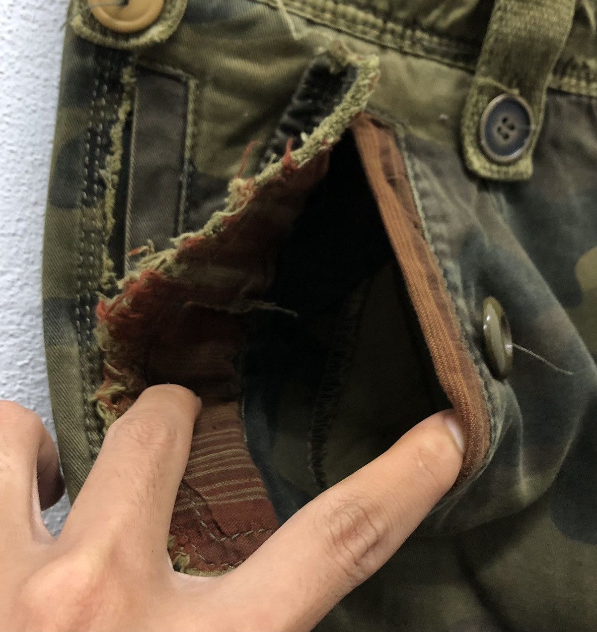Japanese Brand Vintage Saves Stars Military Cargo Pants Size US 31 - 7 Thumbnail
