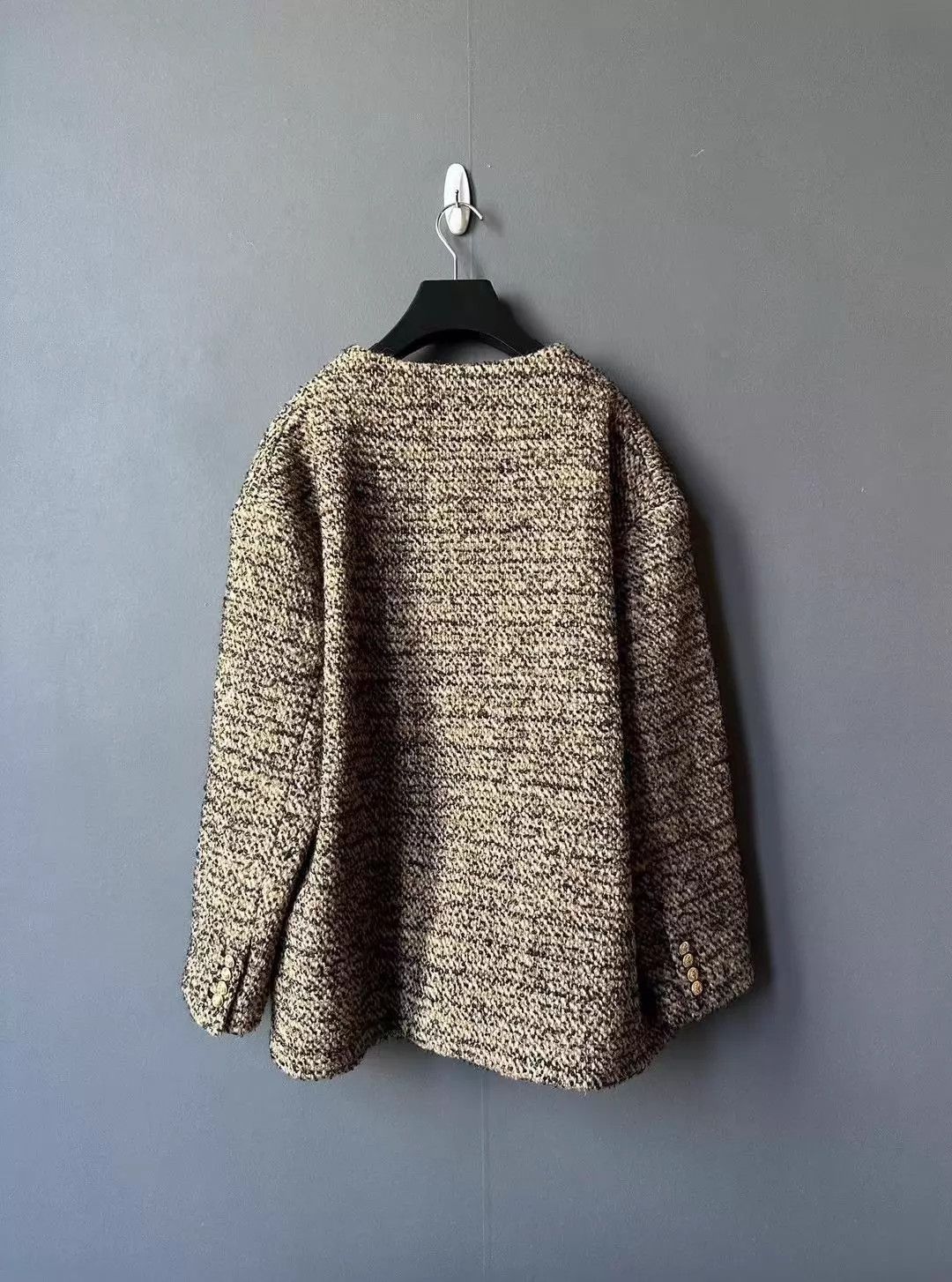 Celine Celine Tweed Cardigan - New With Tags EU 38 Size XS / US 0-2 / IT 36-38 - 2 Thumbnail