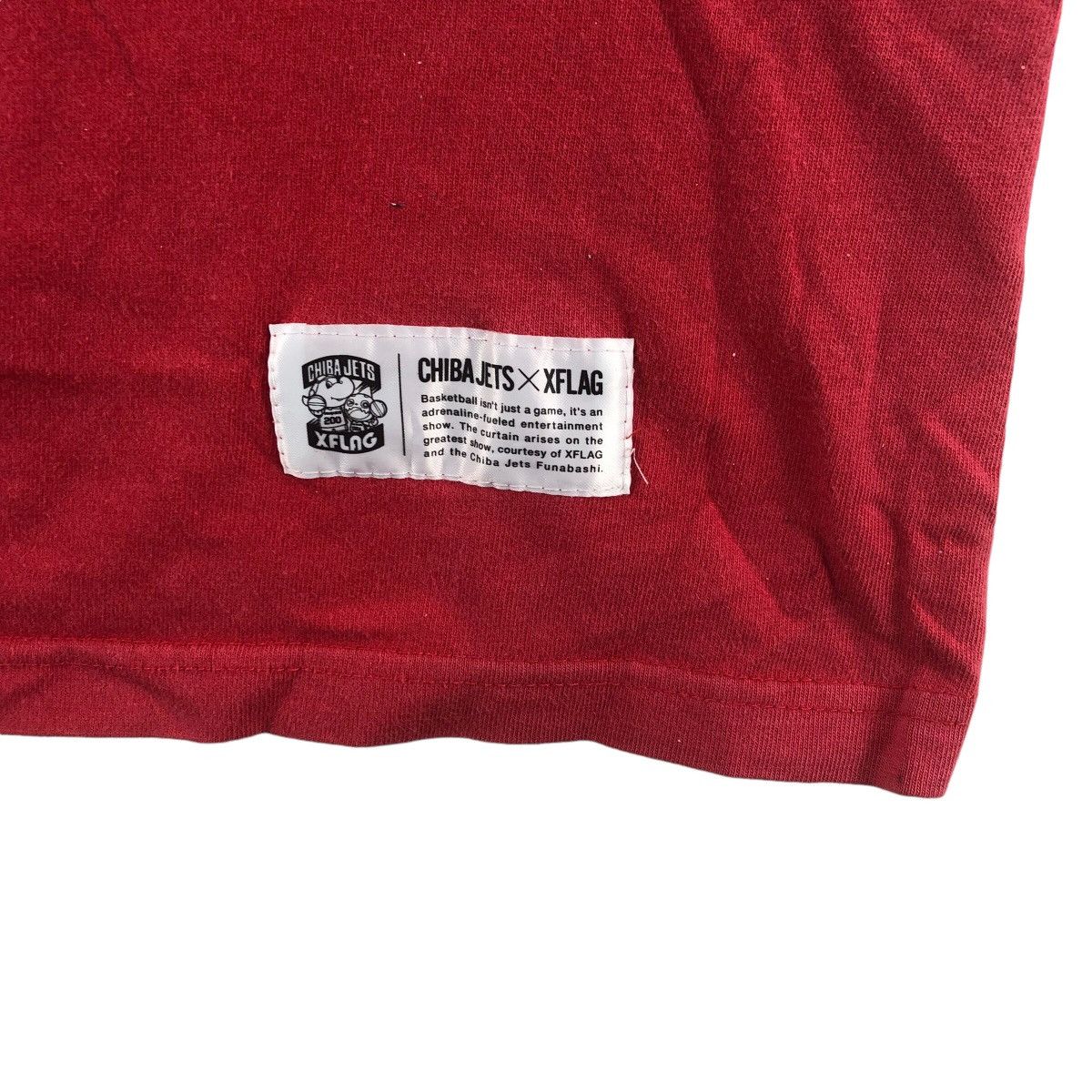Vintage CHIBA JETS x XFLAG Basketball Opening Game Tee Shirt Top Size US L / EU 52-54 / 3 - 4 Thumbnail