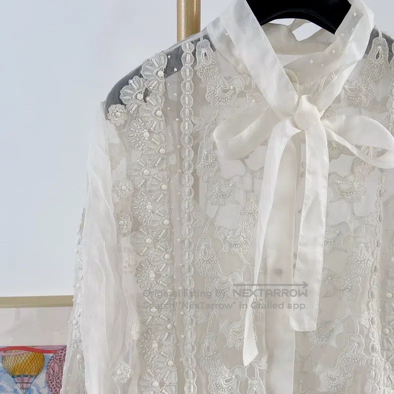 Valentino Valentino Lace patchwork dress Size M / US 6-8 / IT 42-44 - 6 Thumbnail