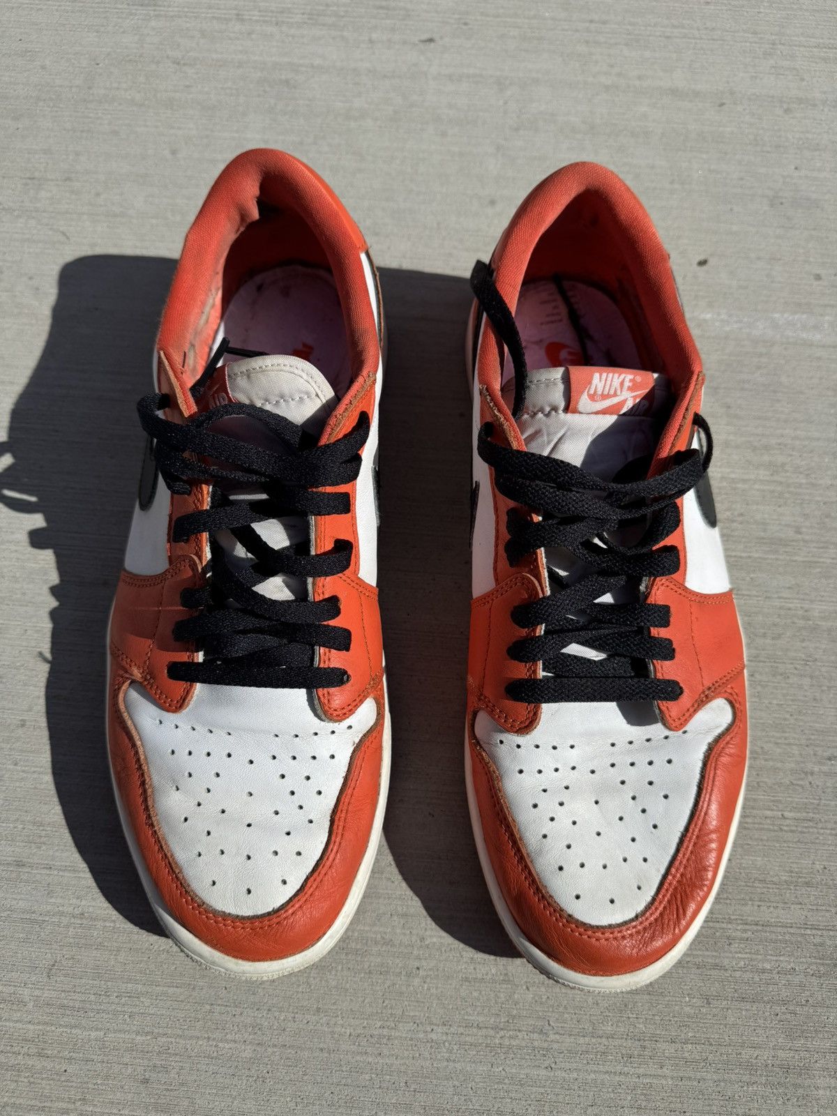 Jordan Brand JORDAN 1 LOW STARFISH SHATTERED BACKBOARD ORANGE SIZE 12.5 Size US 12.5 / EU 45-46 - 3 Thumbnail