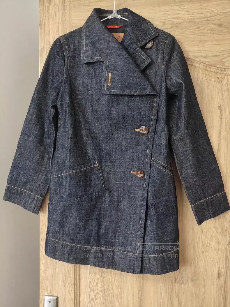 Vivienne Westwood Vivienne Westwood Diagonal button deep blue denim style wi Size M / US 6-8 / IT 42-44 - 1 Thumbnail