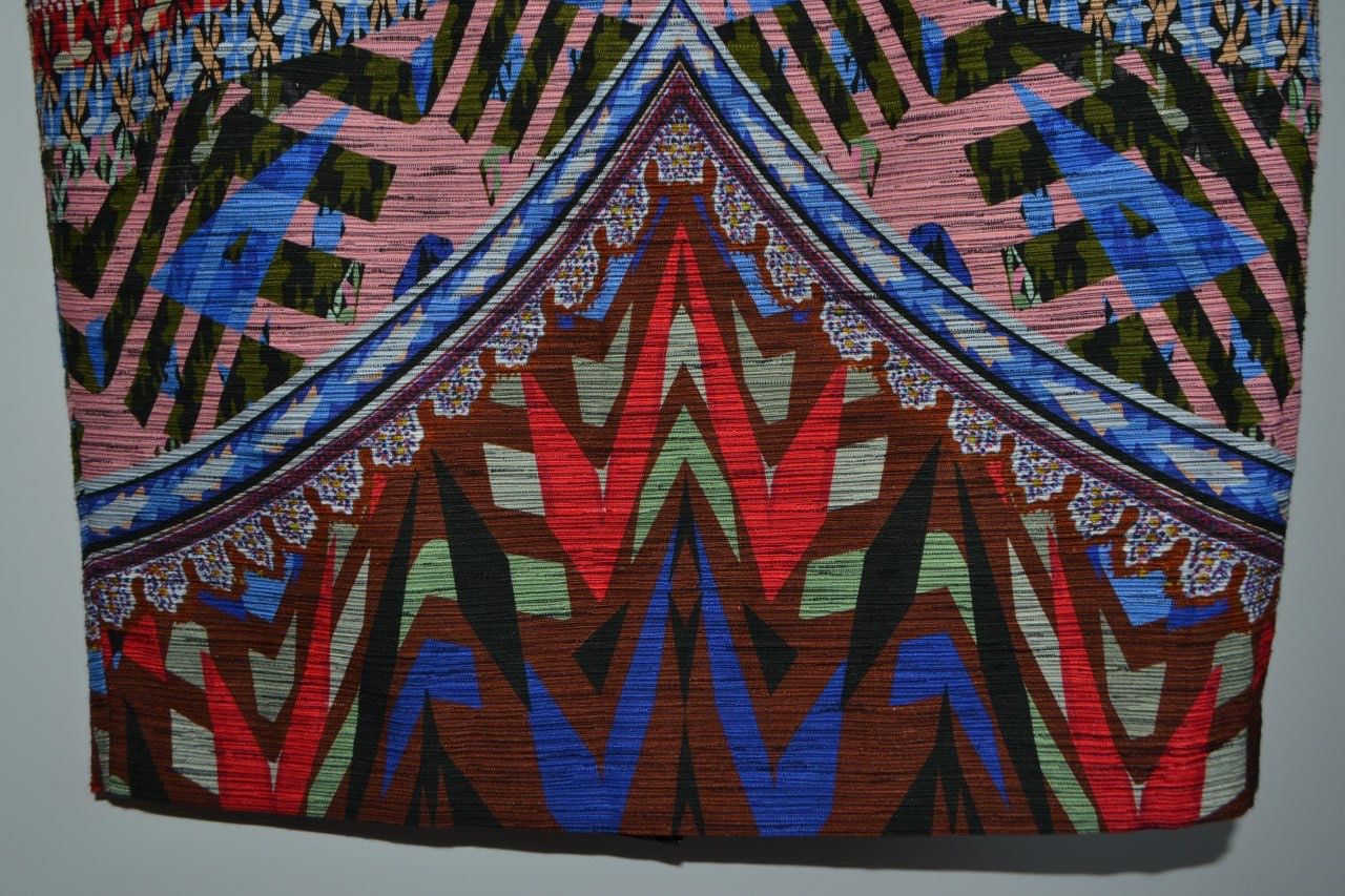 Etro × Vintage Etro Womens Skirt Size 46 Made In Italy Size 34" / US 12 / IT 48 - 2 Thumbnail