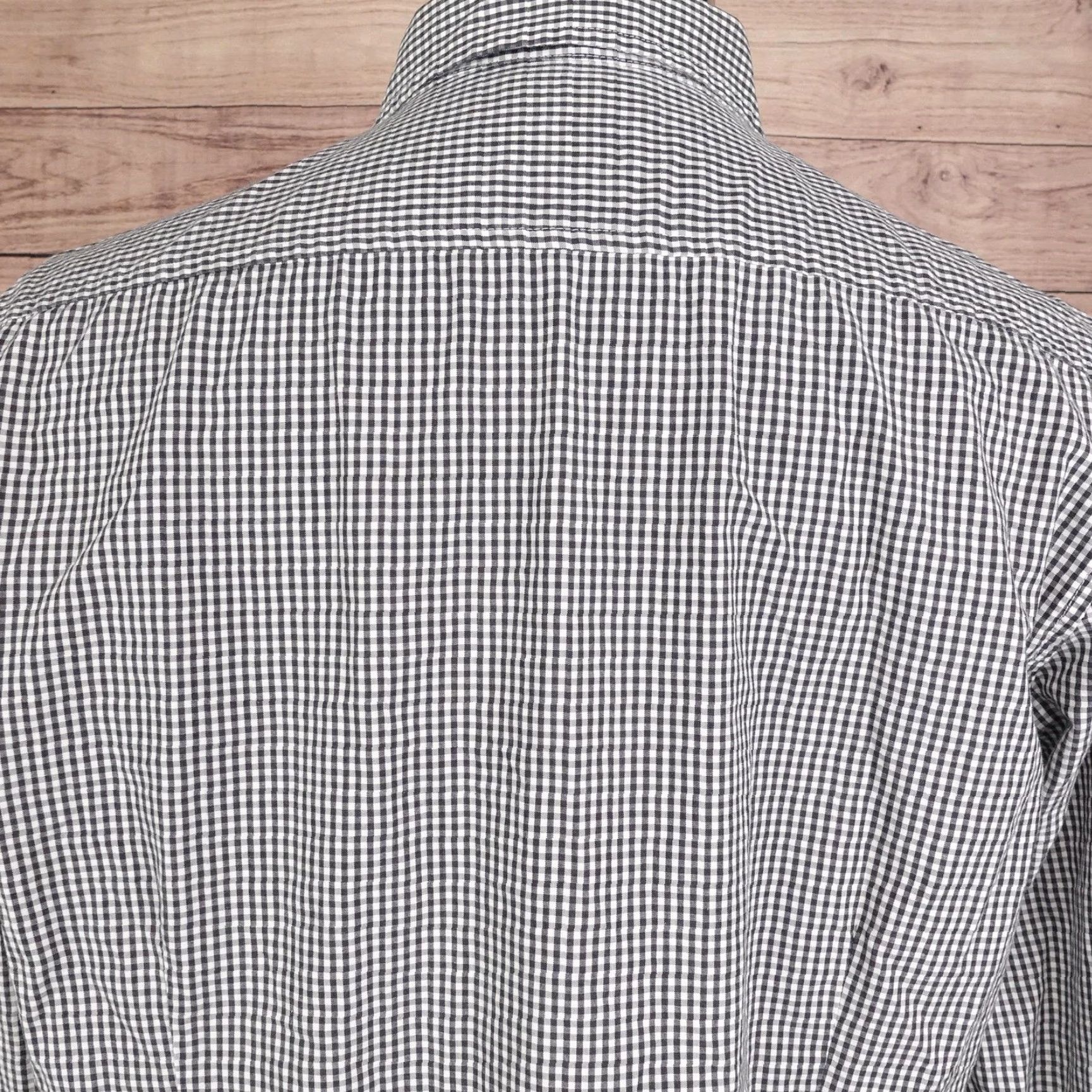 Kenneth Cole Kenneth Cole Reaction Shirt Mens L Black Check Long Sleeve Button-Up Regular Fit Size US L / EU 52-54 / 3 - 5 Thumbnail