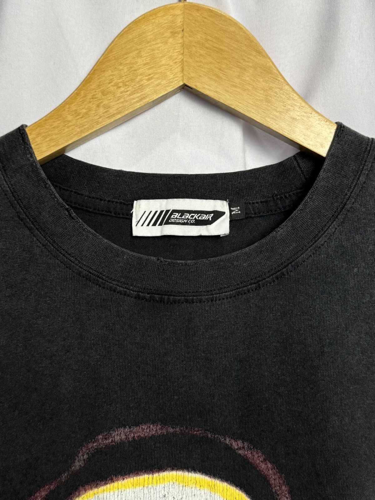 Hysteric Glamour × If Six Was Nine × Japanese Brand Black Air Marilyn Manson Distressed Black Faded Tees Size US XL / EU 56 / 4 - 5 Thumbnail