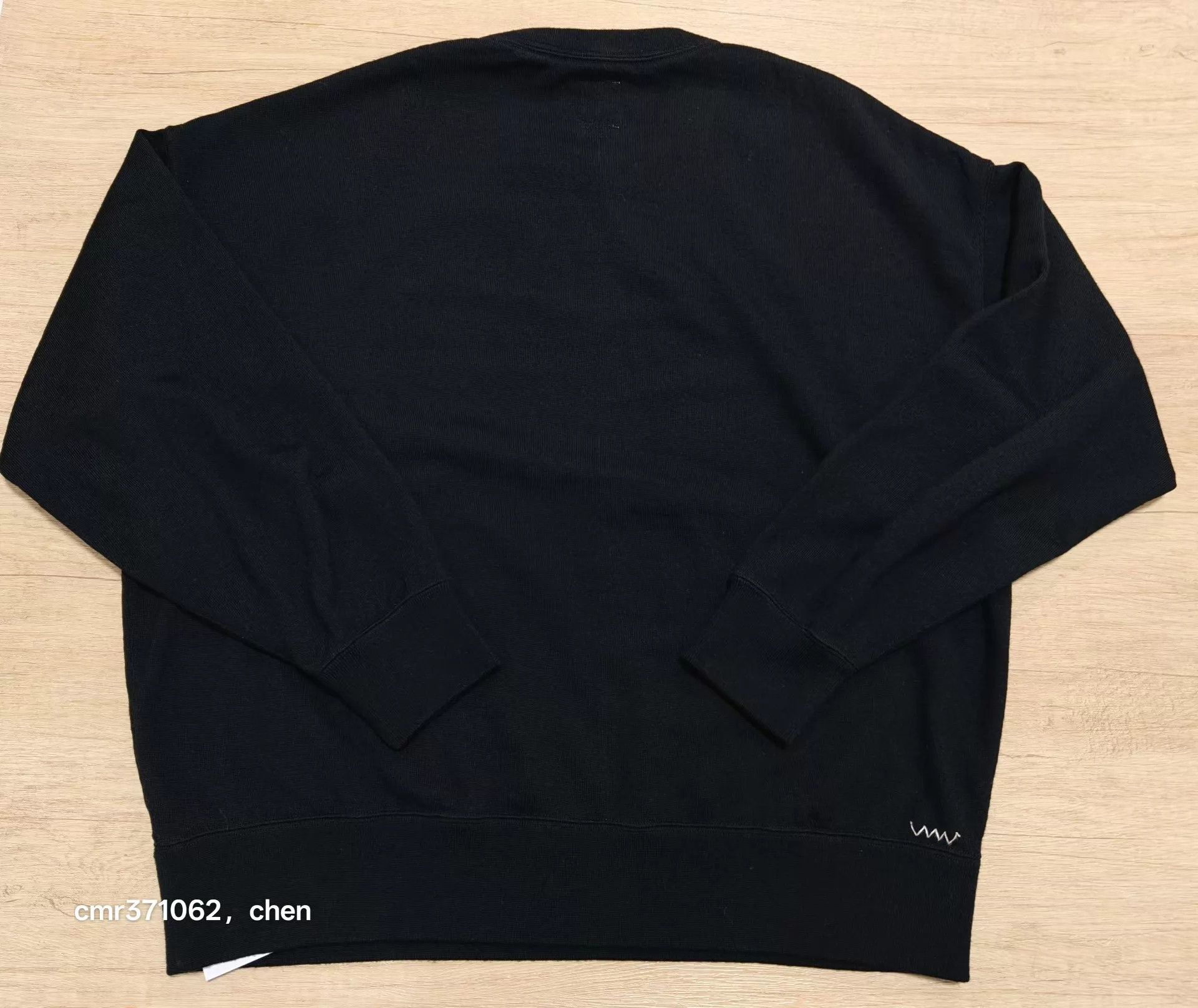 Visvim visvim 25aw amplussweat l/s superfine black w0 new Size US XS / EU 42 / 0 - 5 Thumbnail