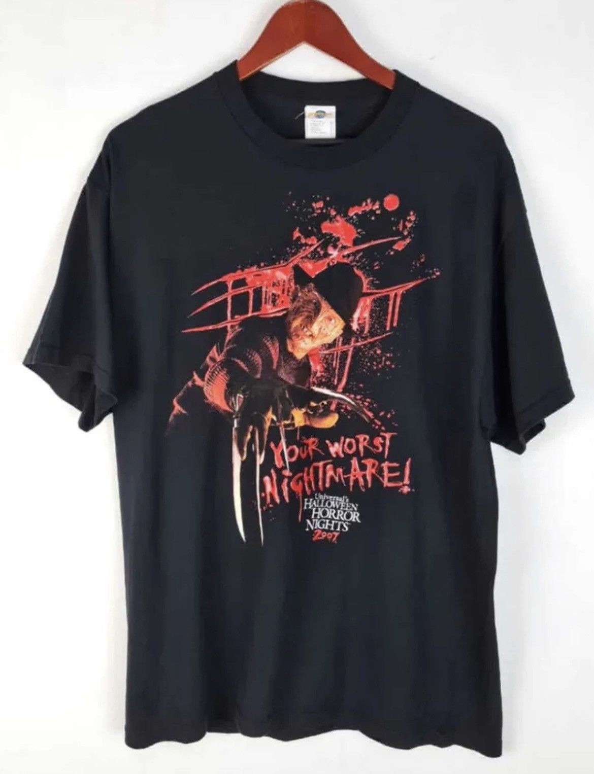 Universal Studios Freddy Kruger Vintage 2007 universal studios 3d print large Size US L / EU 52-54 / 3 - 6 Thumbnail