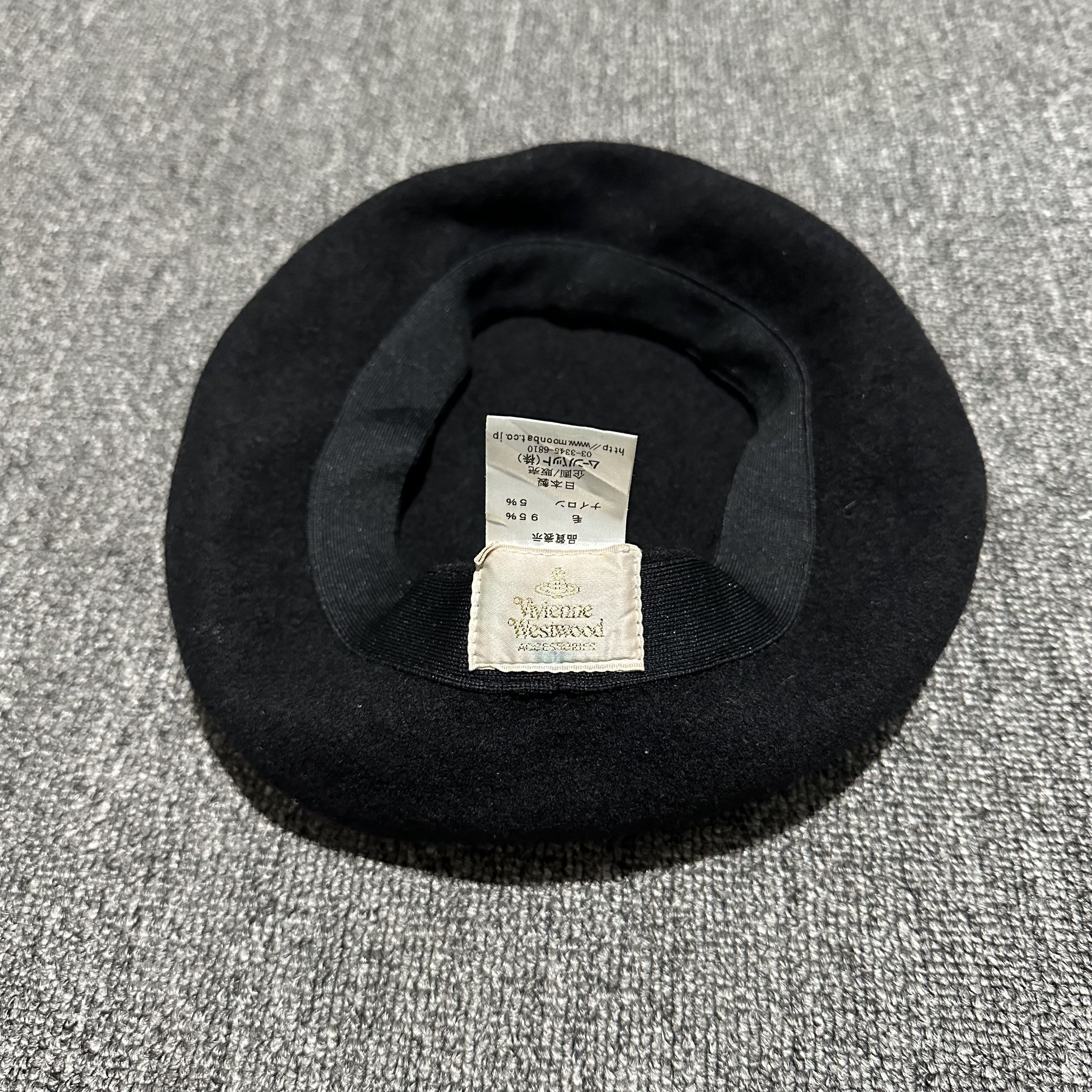 Seditionaries × Vivienne Westwood Vivienne Westwood Beret Hat Size ONE SIZE - 4 Thumbnail