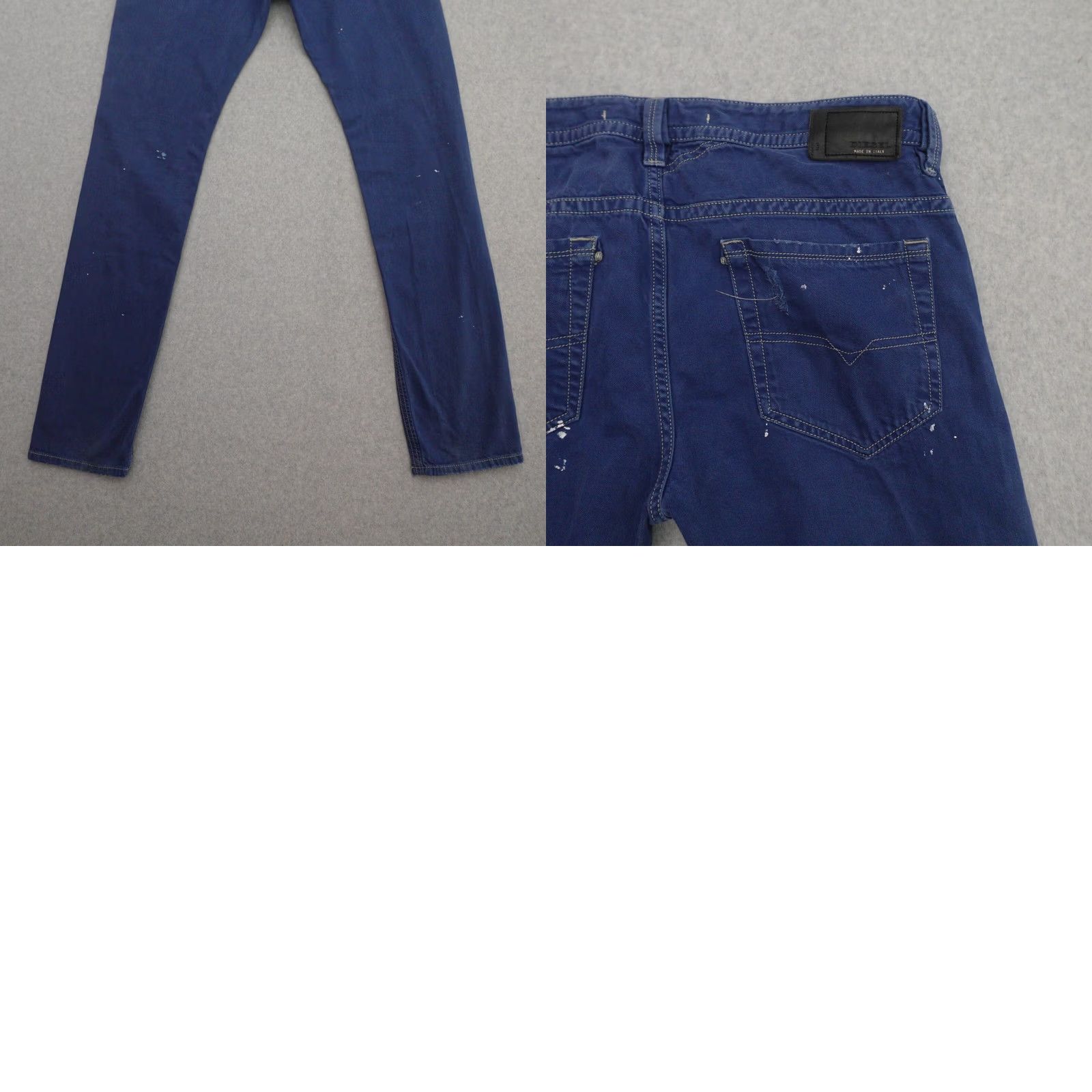 Diesel DIESEL D.N.A. Jeans Thavar Slim Skinny Mens 33x33 Blue ITALY Regular Jeans Men 33 Slim Blue Jeans 33x33 Women's? Size US 33 - 10 Thumbnail