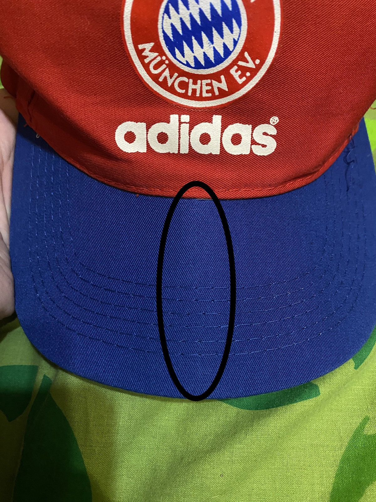 Adidas × Vintage Vintage Adidas Bayern Munich 90s Cap Soccer hat Size ONE SIZE - 10 Thumbnail