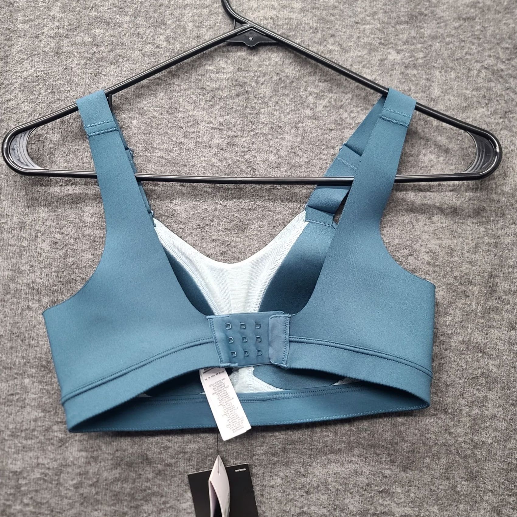 Nike Nike Dri-FIT Sports Bra Womens XS Alpha High Support Padded Adjustable Cup A-C Blue Size ONE SIZE - 2 Thumbnail