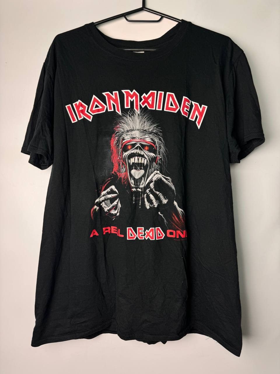 Band Tees × Iron Maiden × Rock T Shirt Vintage Iron Maiden a real 