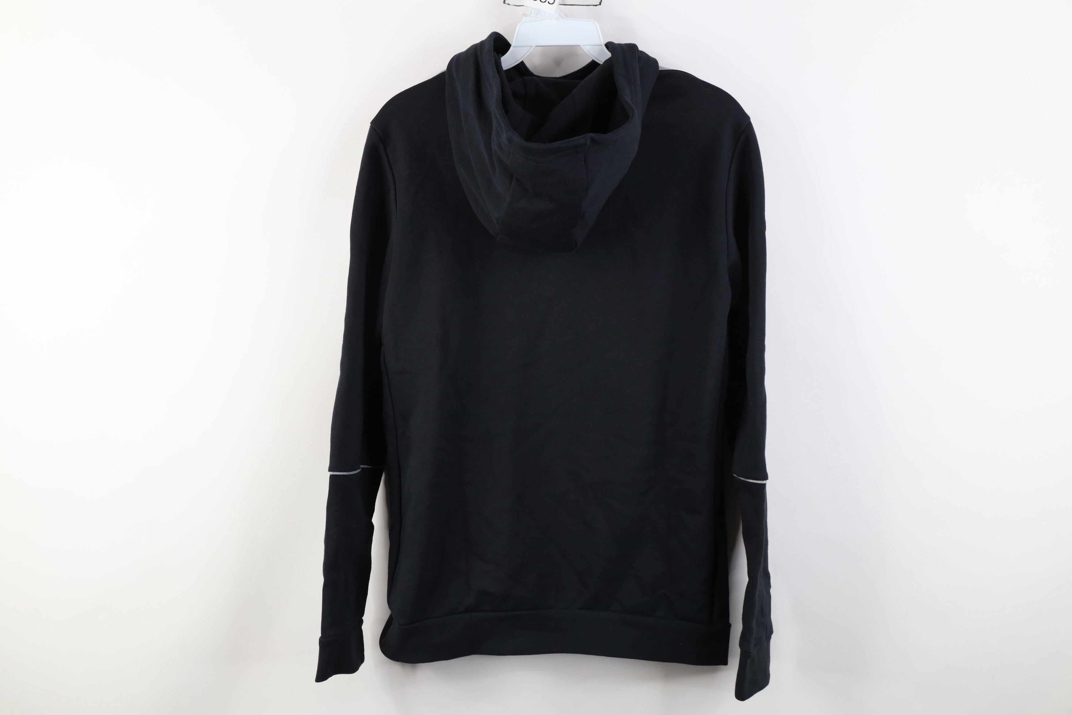 Adidas New Adidas Spell Reflective Striped Hoodie Sweatshirt Black Size S / US 4 / IT 40 - 12 Thumbnail