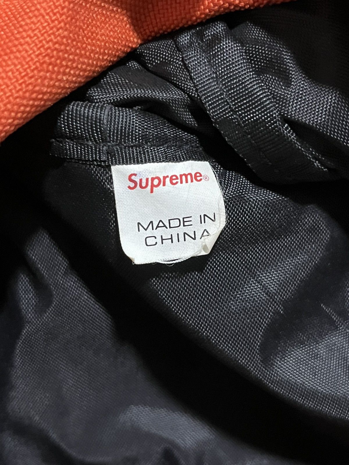 Supreme Supreme FW12 Omega backpack box logo pouch orange Size ONE SIZE - 3 Thumbnail