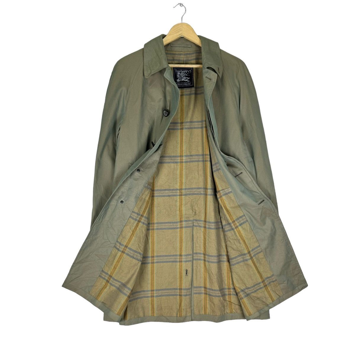 ❄️BURBERRY NOVA CHECK OVERCOAT LONG JACKET