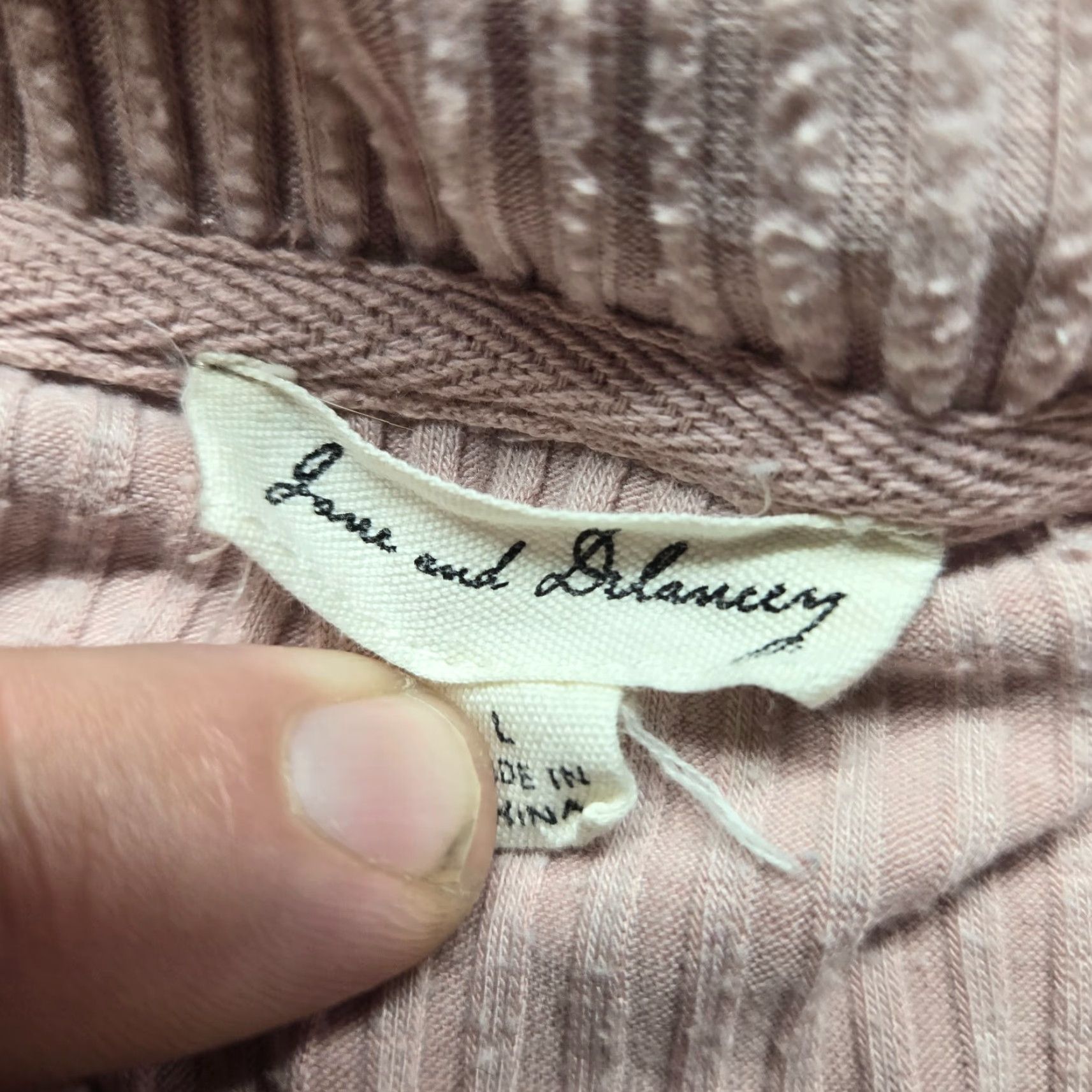 Vintage Jane and Delancey Solid Pink Turtleneck Sweater Women Adult Large L Shirt Sweater Pink 90s Fashion Womens Size L / US 10 / IT 46 - 3 Thumbnail