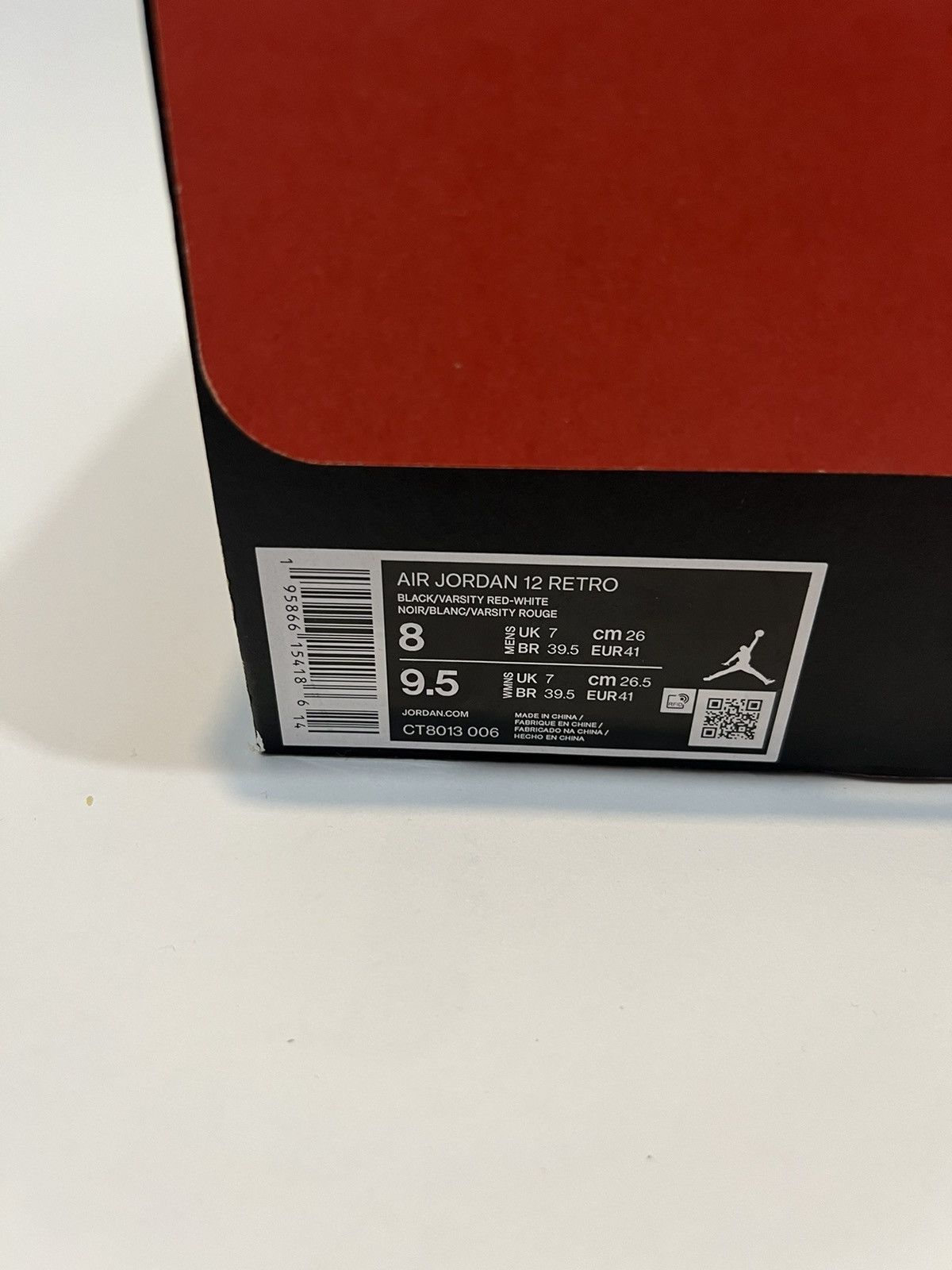 Jordan Brand Jordan 12 Retro Playoffs Size US 8 / EU 41 - 8 Thumbnail
