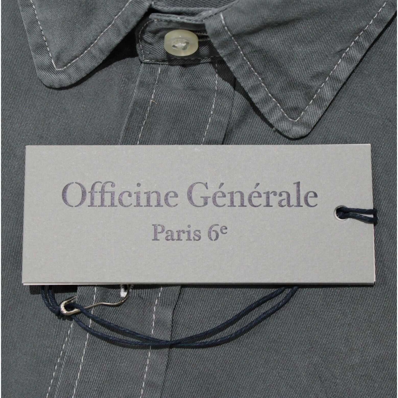 Officine Generale Officine Generale New with tags Shirt Size XS US In Gray Size US XS / EU 42 / 0 - 2 Thumbnail