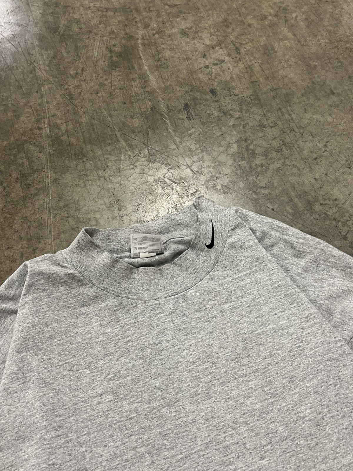 Nike × Vintage Nike vintage turtle neck heavy weight longsleeve streetwear Size US XXL / EU 58 / 5 - 4 Thumbnail