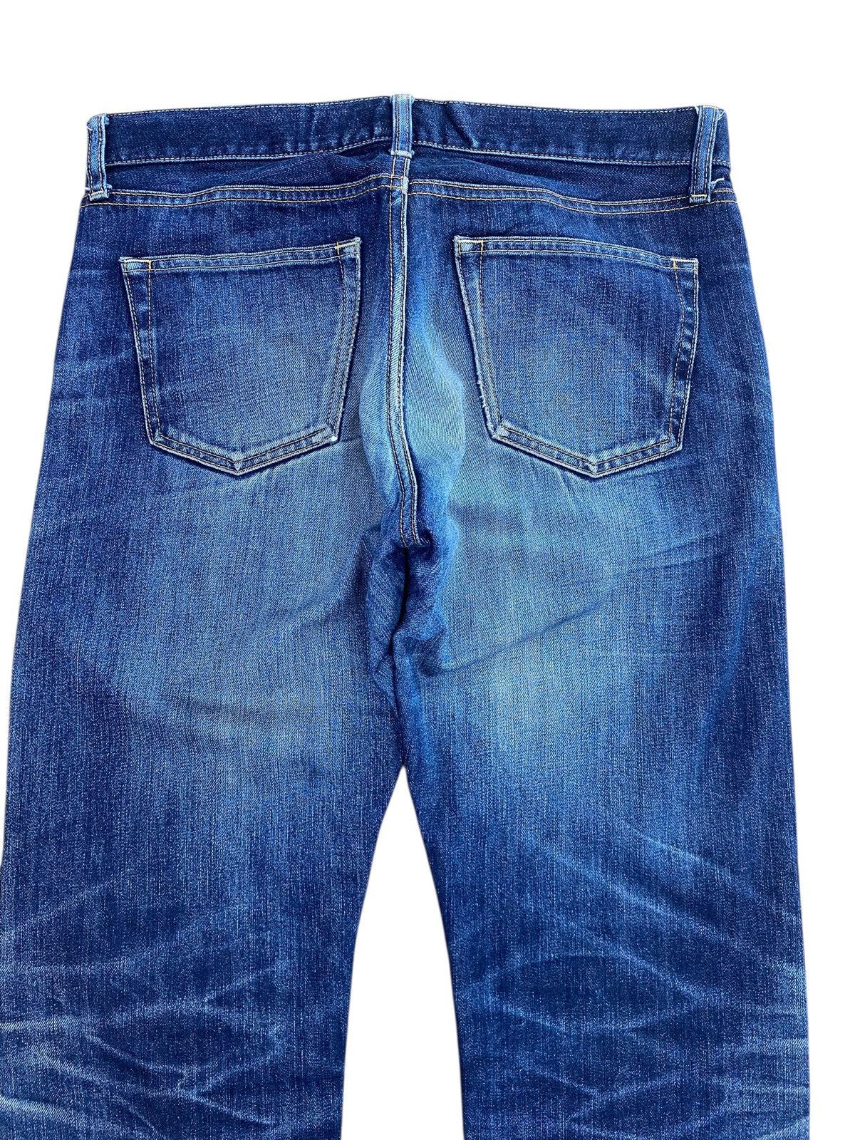 Uniqlo Uniqlo X Selvage Whiskers Style Straight Cut Jean Size US 33 - 4 Thumbnail