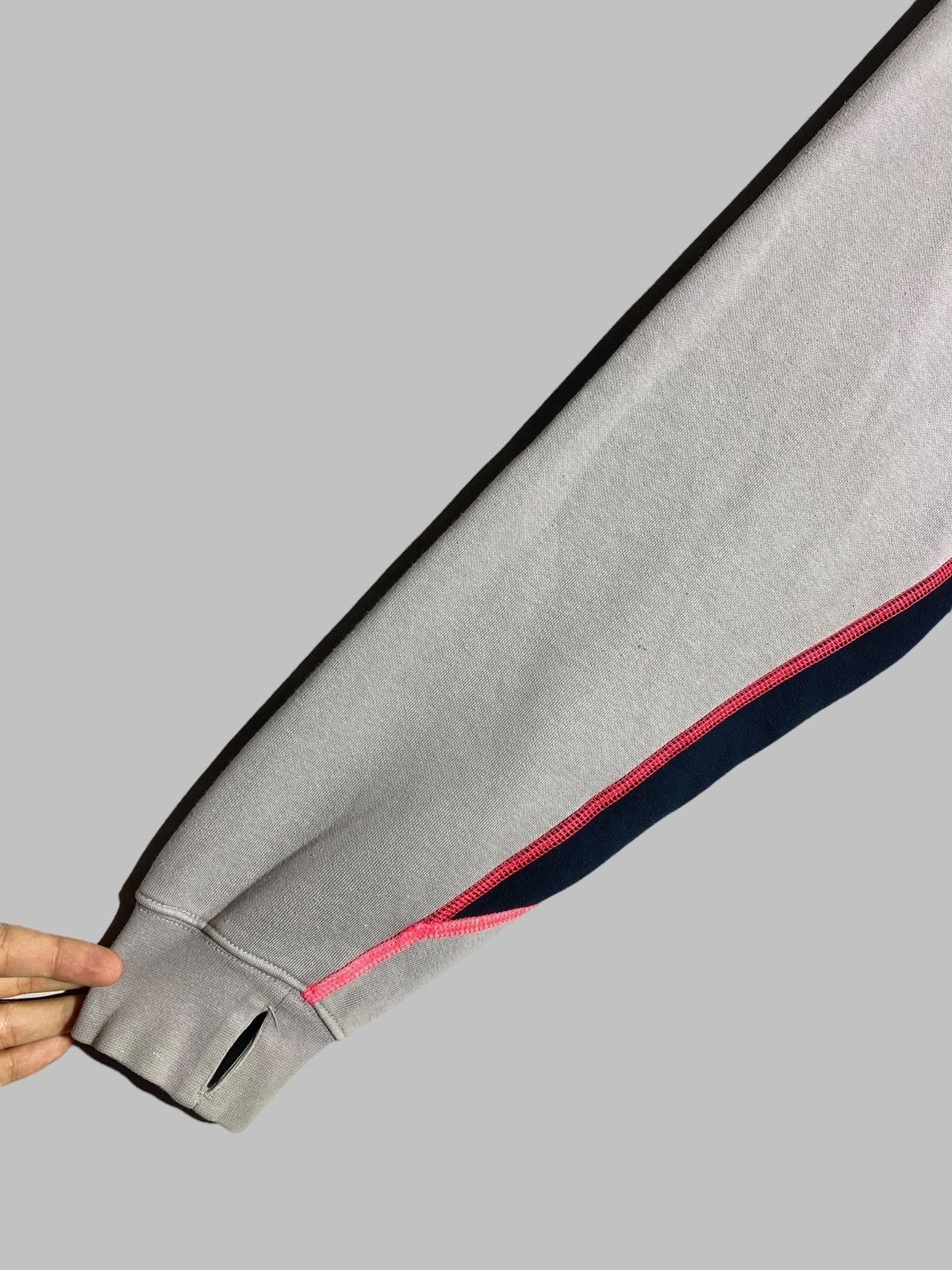 Nike 🔥 2000s NIKE BASKETBALL RARE HOODIE 3D LOGO CONTRAST STITCH Size US M / EU 48-50 / 2 - 10 Thumbnail