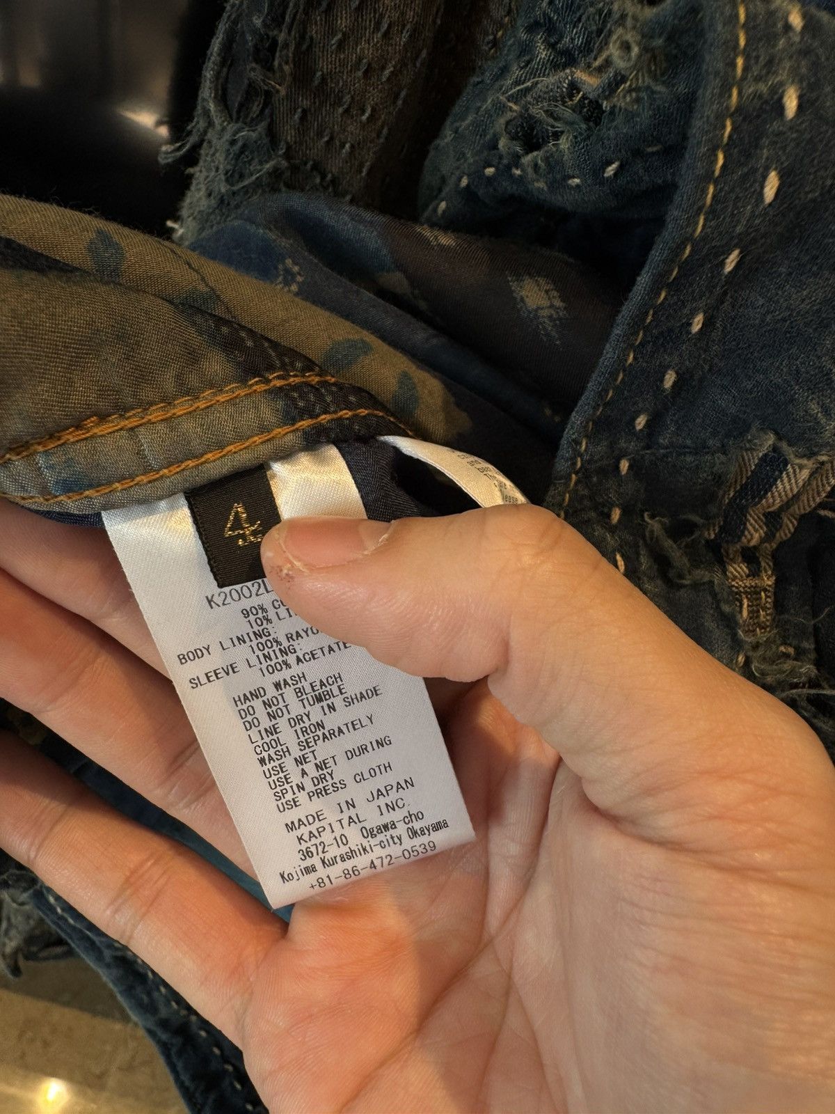 Kapital Kountry Kapital Kountry Spring 1st Boro Jacket Size US XL / EU 56 / 4 - 3 Thumbnail