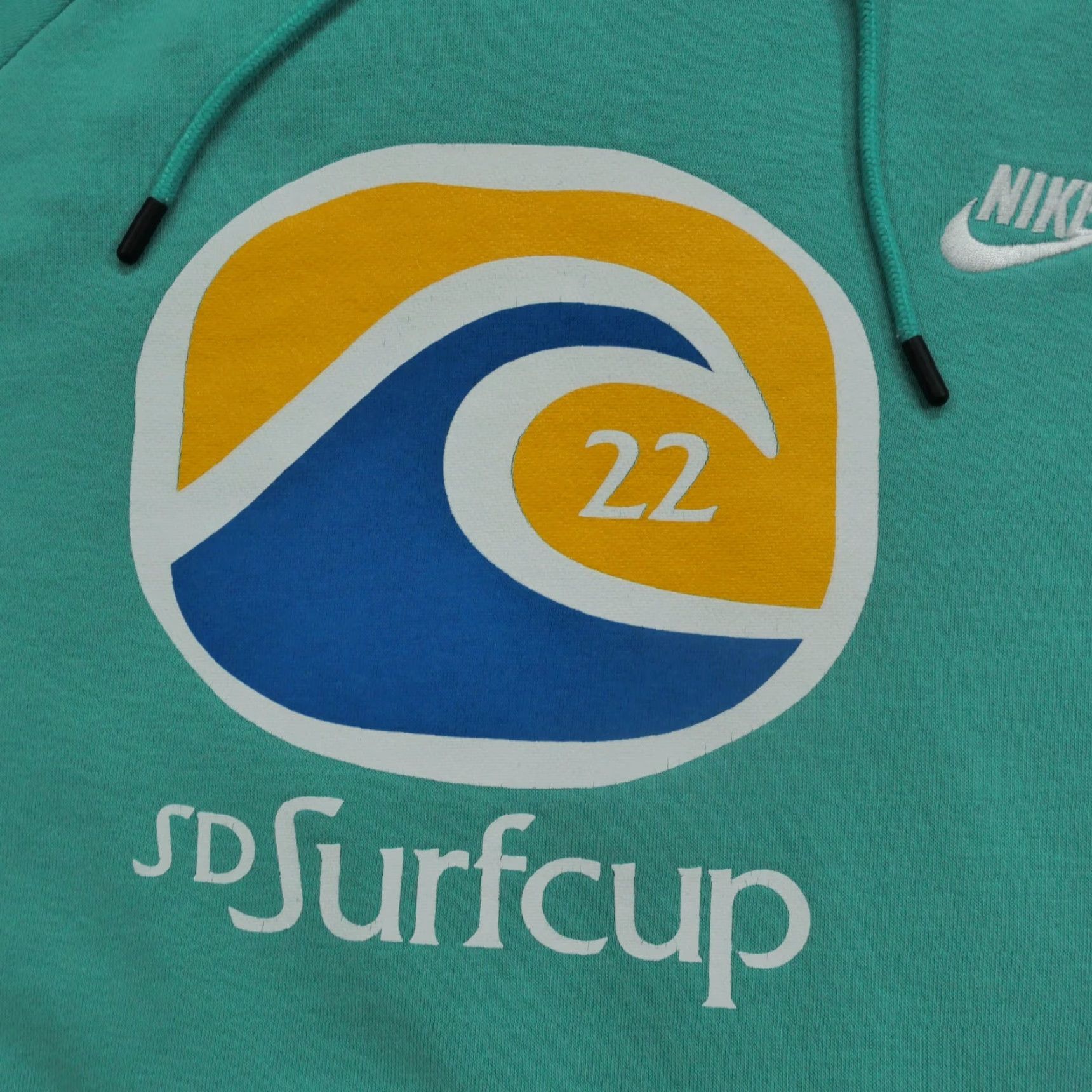 Nike Nike Hoodie Mens L Green Pullover Hooded Classic Sweatshirt Logo Surf Cup 2022 Champions Size US L / EU 52-54 / 3 - 2 Thumbnail