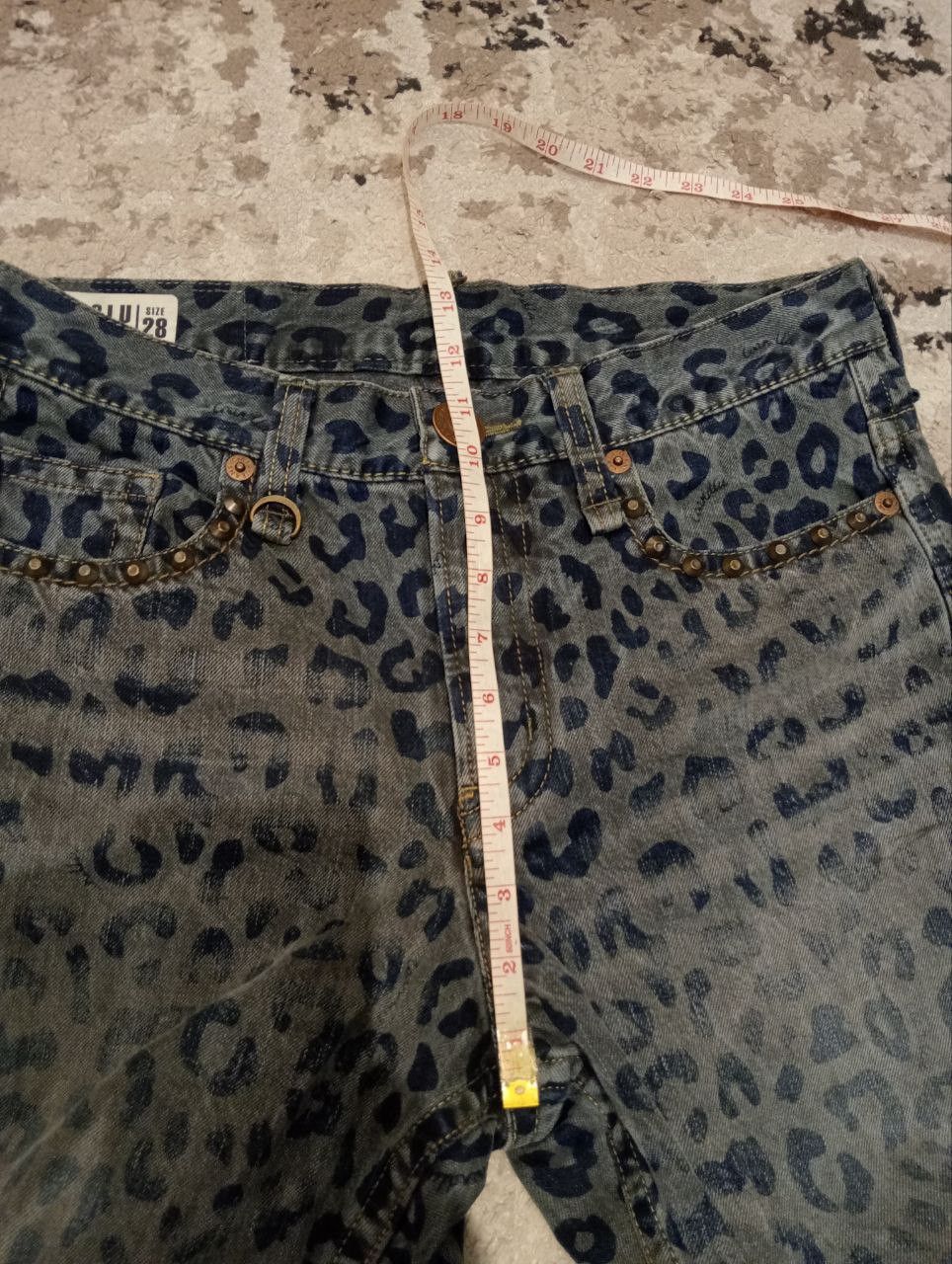 Japanese Brand Vintage CoAndLu Japan Leopard Jeans Size US 28 / EU 44 - 15 Thumbnail