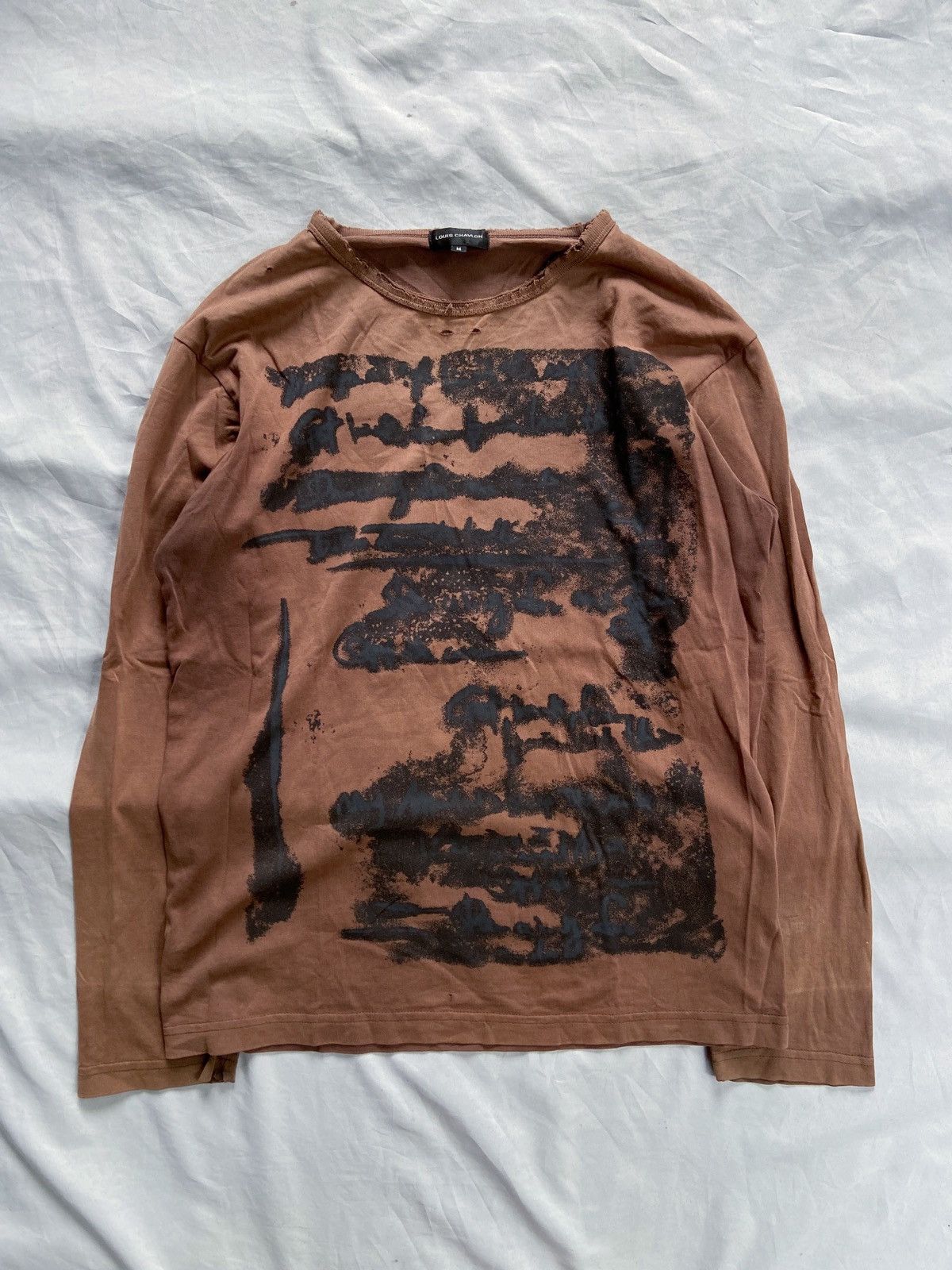 Beauty Beast LOUIS CHAVLON DISTRESSED ART GRAPHIC LONG SLEEVE Size US M / EU 48-50 / 2 - 1 Thumbnail