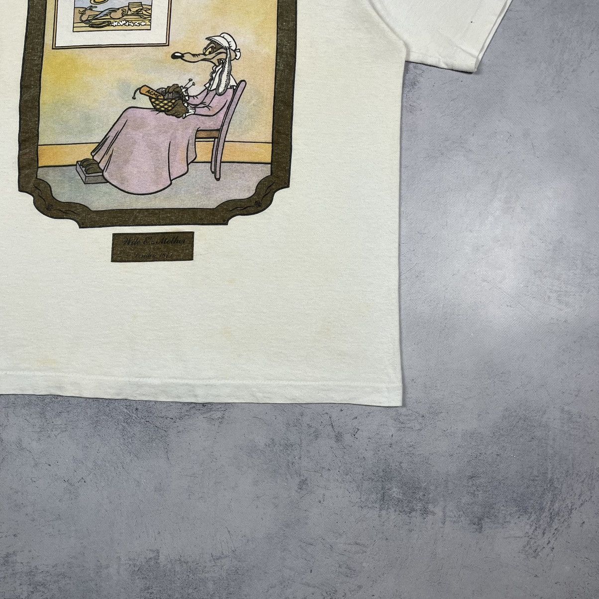 Warner Bros Vintage Warner Bros Wile E Coyote Mom Cartoon T Shirt 1991 Size US M / EU 48-50 / 2 - 4 Thumbnail