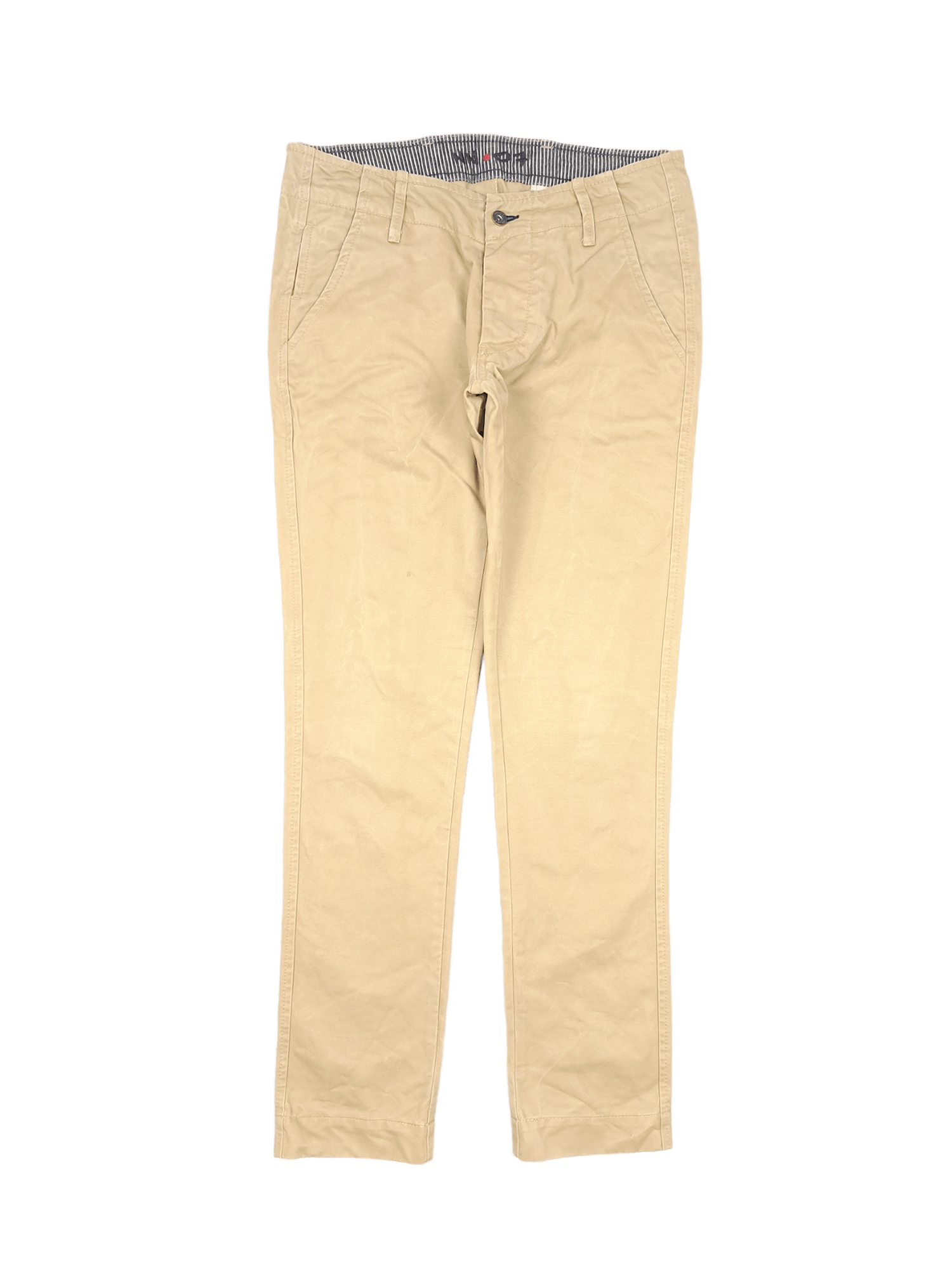 Designer × NN07 💎 NN07 Simon 31/32 Tapered Beige Trousers Size US 31 - 1 Thumbnail