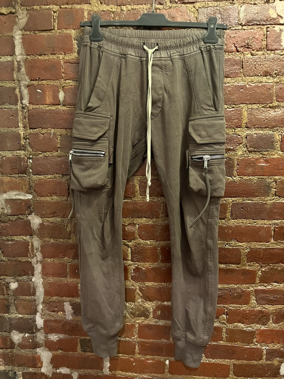 Rick Owens Rick owens raisin mastodon cargo joggers size 48 | Grailed