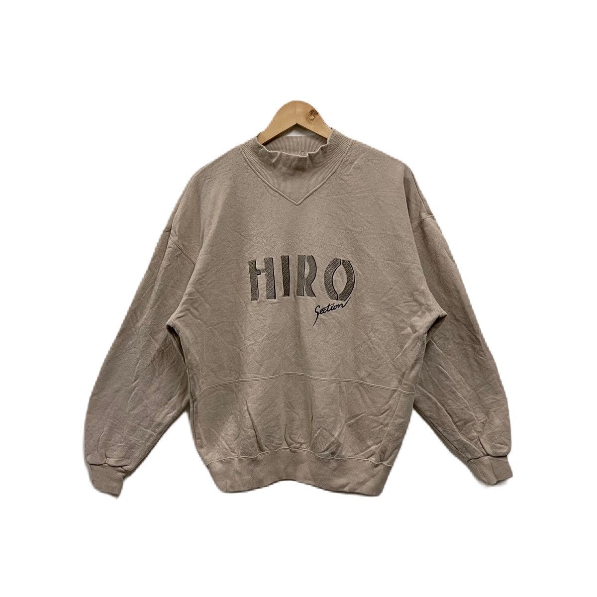 Japanese Brand Vintage HIRO section sweatshirt pullover Size US XL / EU 56 / 4 - 1 Thumbnail