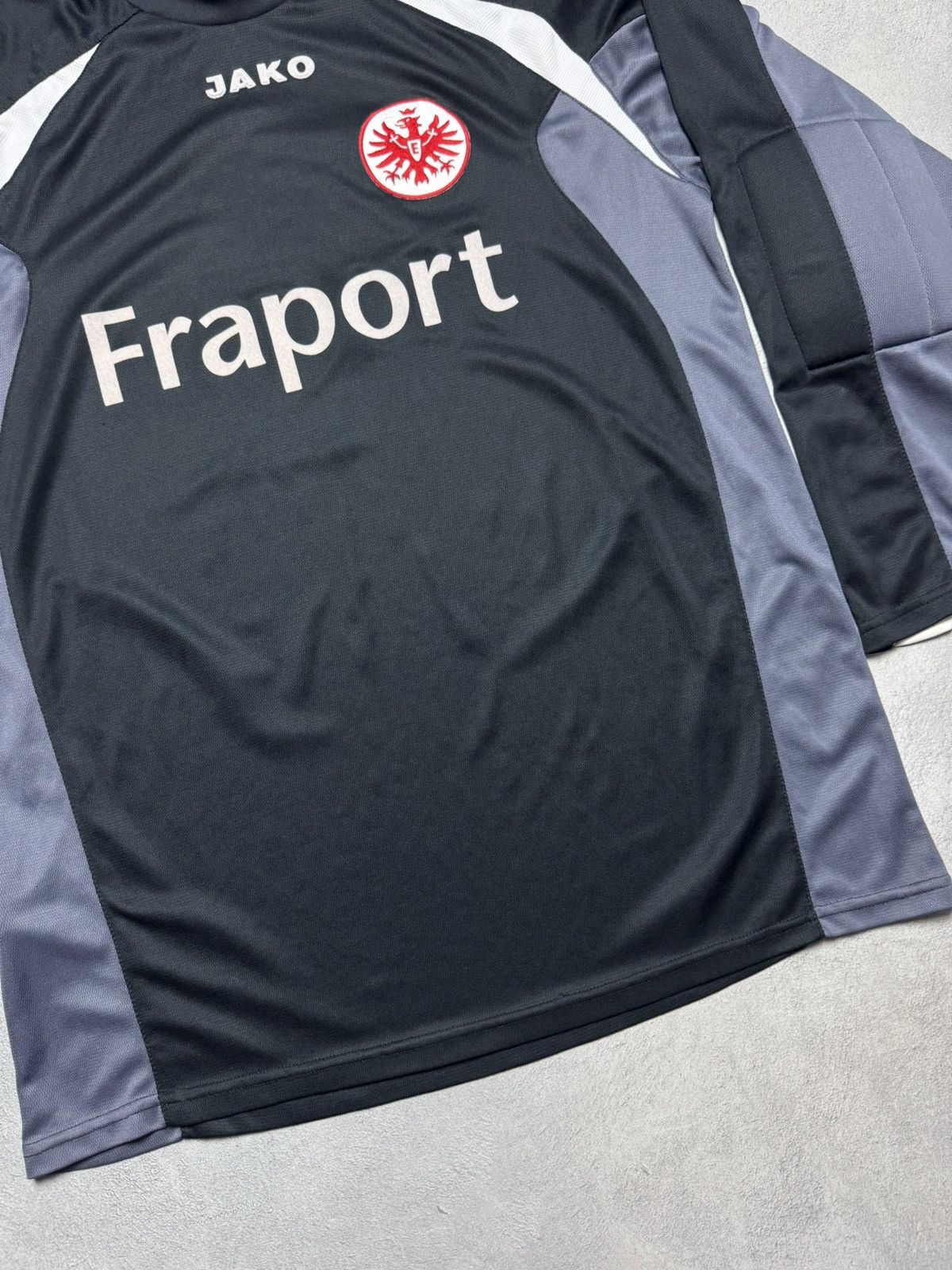 Vintage Eintracht Frankfurt 2005 2006 Goalkeeper Shirt Jersey Jako Size US XL / EU 56 / 4 - 4 Thumbnail