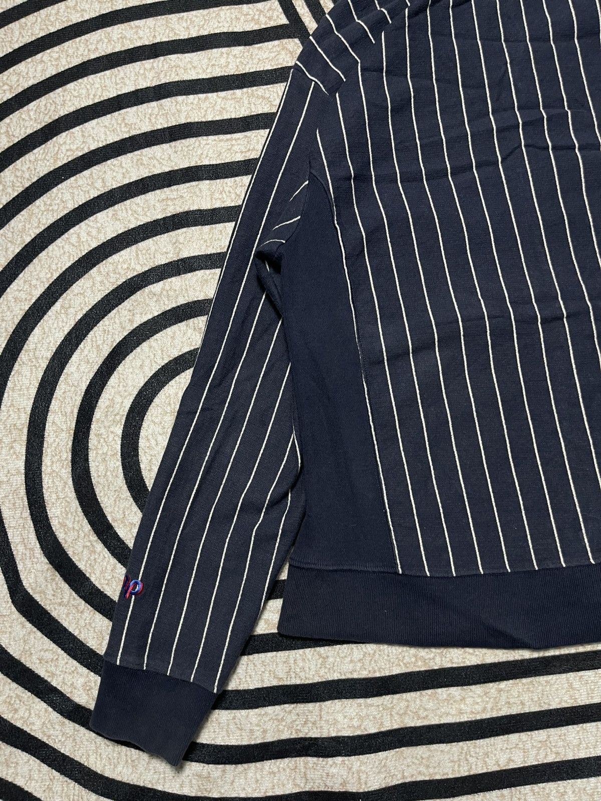 MasterPiece 00s MASTERPIECE STRIPES HOODIE ZIPPER RARE Size US L / EU 52-54 / 3 - 12 Thumbnail