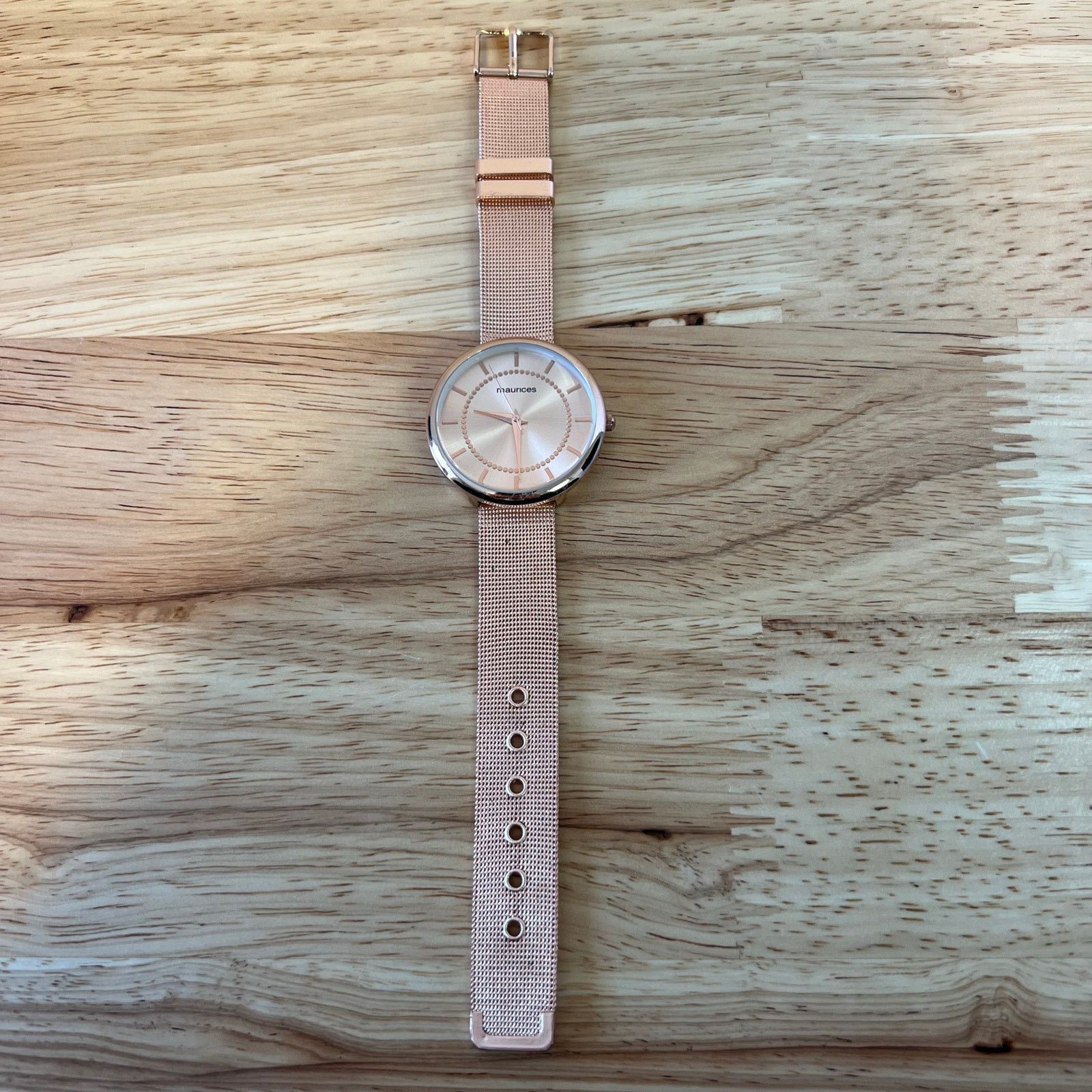 Other Maurices Rose Gold Quartz Watch – Minimalist Dial Size ONE SIZE - 3 Thumbnail