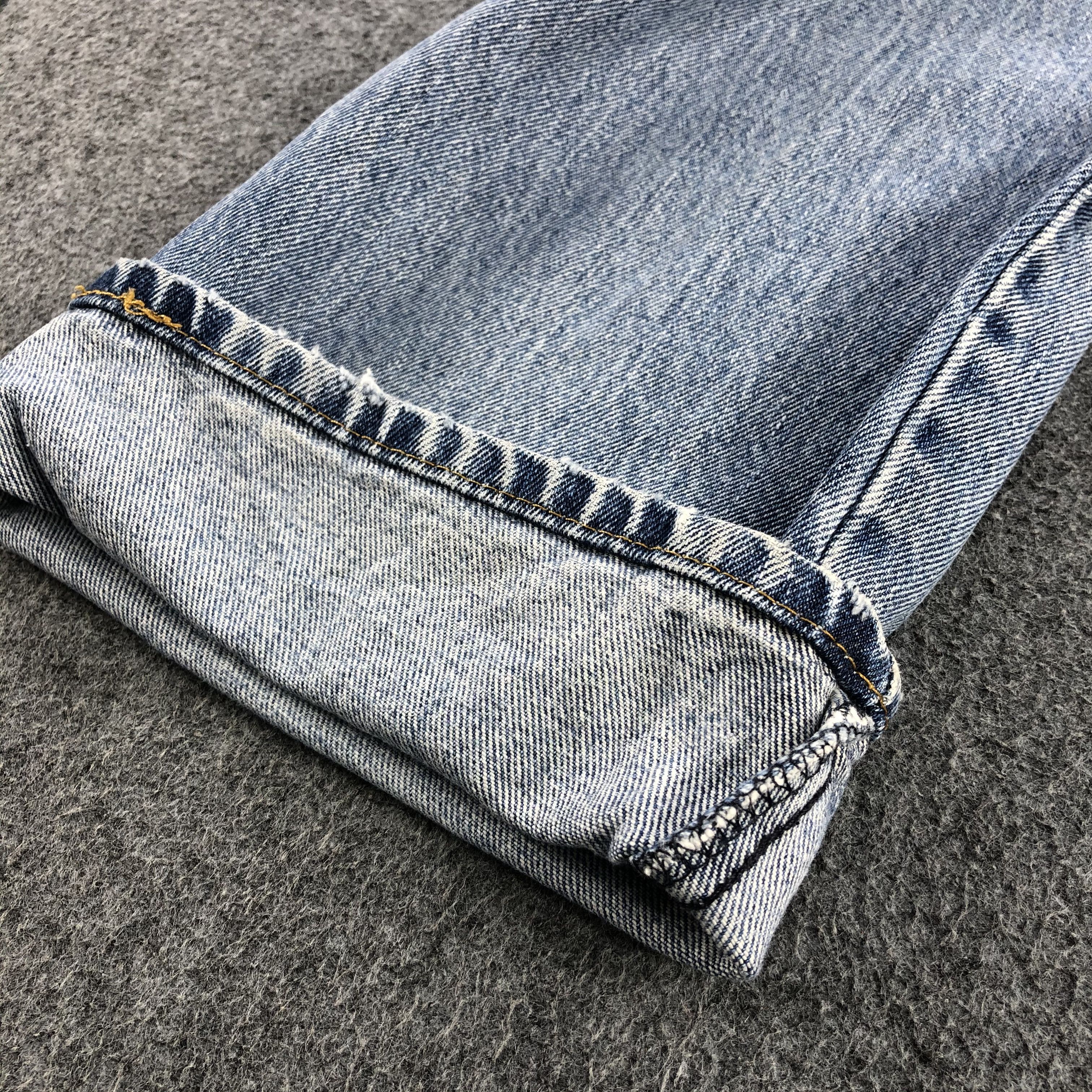 Levi's Vintage Blue Washed Levis 550 Jeans-J935 Size US 38 / EU 54 - 6 Thumbnail