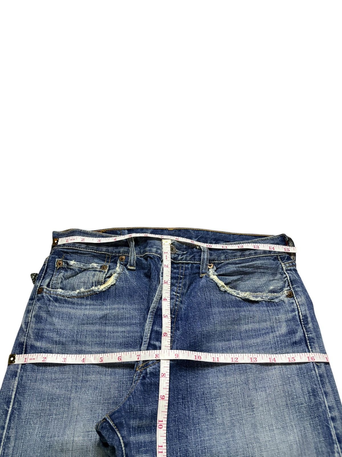 Levi's Vintage 90s Levis 501 Faded Wash Distressed Loose Jeans Size US 30 / EU 46 - 11 Thumbnail