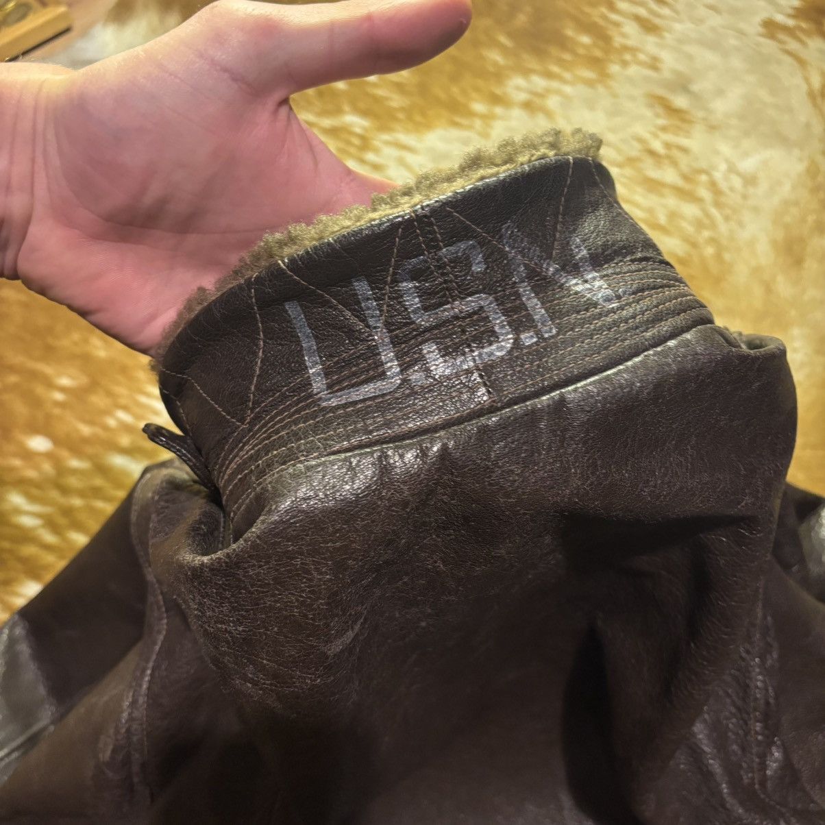Other Korea War G-1 Flight Jacket 55J14 Burjac Sportswear Size 40 Size US M / EU 48-50 / 2 - 6 Thumbnail