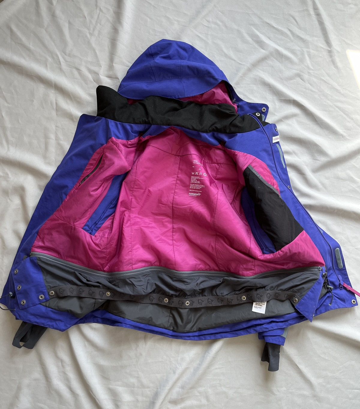 Norrona Norrona Roldal Gore-Tex Ski Outdoor Jacket Purple Size L / US 10 / IT 46 - 10 Thumbnail