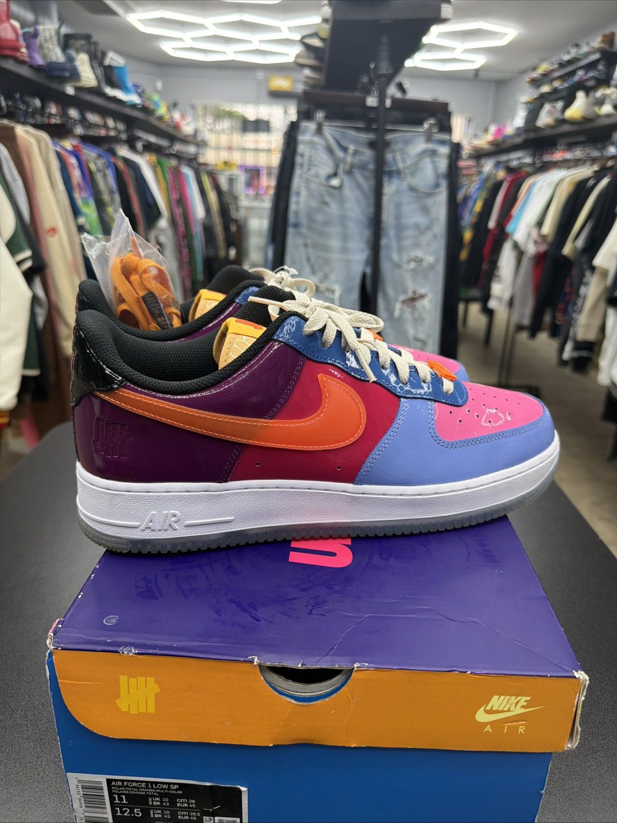 Nike Nike Undefeated x Air Force 1 Low Tota Size 11 OG All Quick Size US 11 / EU 44 - 21 Thumbnail