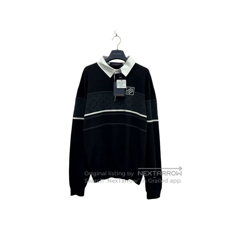 Louis Vuitton Louis Vuitton The latest color-block presbyopic long-sleev Size US XL / EU 56 / 4 - 1 Thumbnail