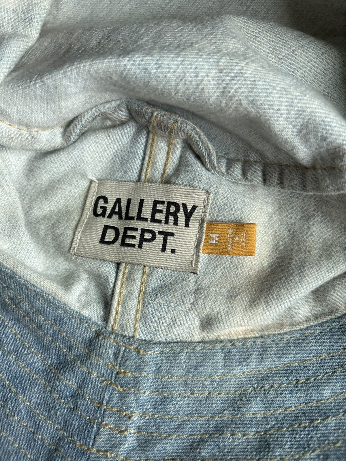 Gallery Dept. Gallery Dept. Denim G Patch Bucket Hat Size ONE SIZE - 6 Thumbnail