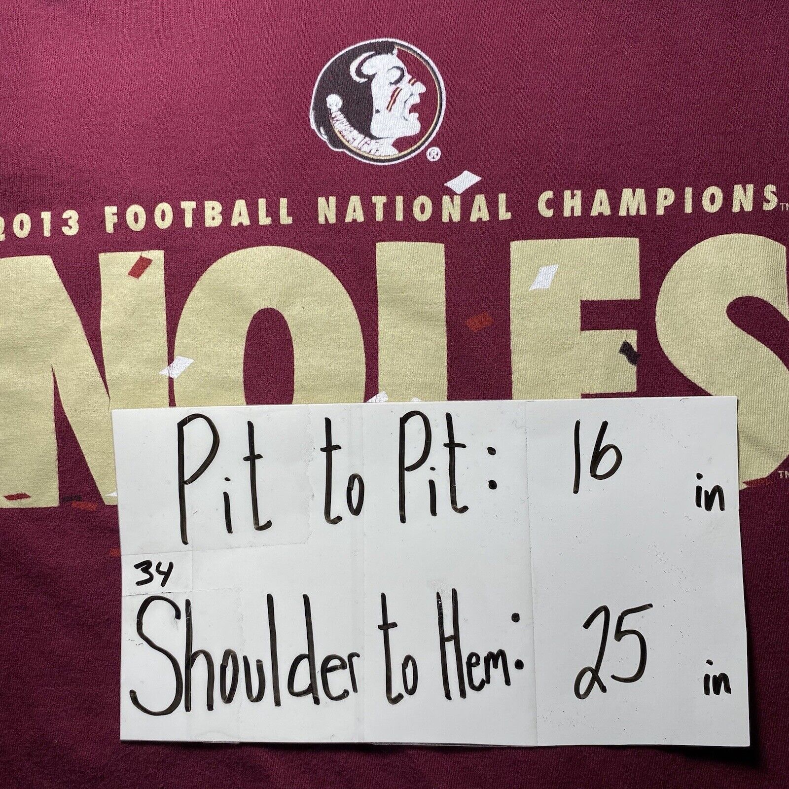 Nike Nike Florida State Seminoles Medium Slim 2013 T Shirt Size M / US 6-8 / IT 42-44 - 9 Thumbnail