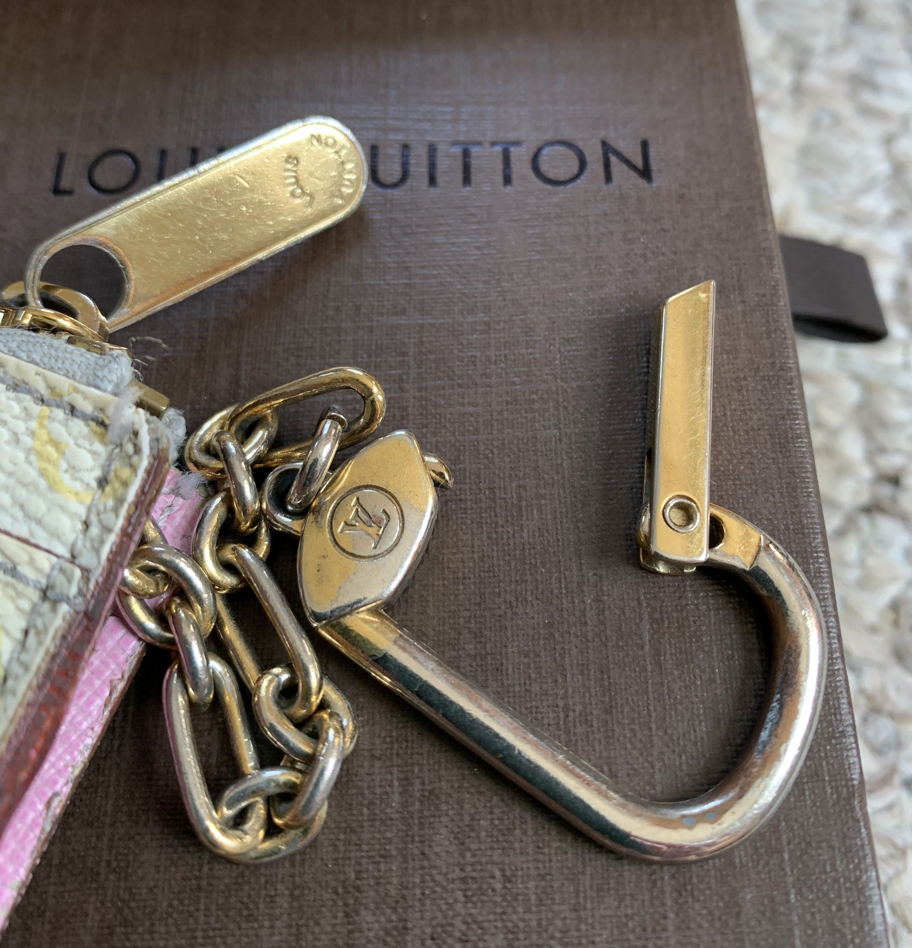 Louis Vuitton × Takashi Murakami S/S 2003 Louis Vuitton x Murakami Monogram Zip Pouch Wallet Size ONE SIZE - 3 Thumbnail