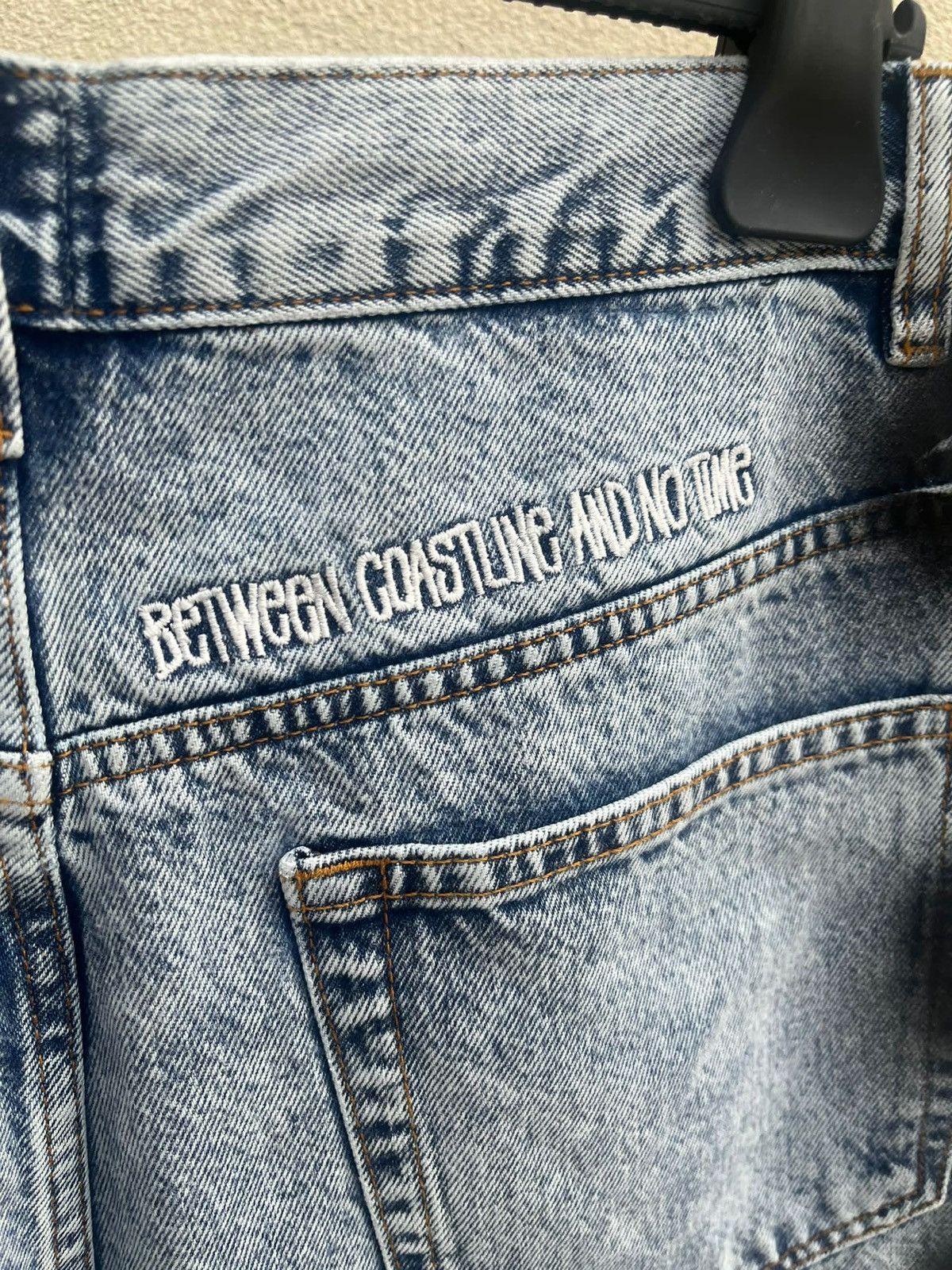 Dries Van Noten × Stussy Stencil Denim in Light Blue Size US 38 / EU 54 - 14 Thumbnail
