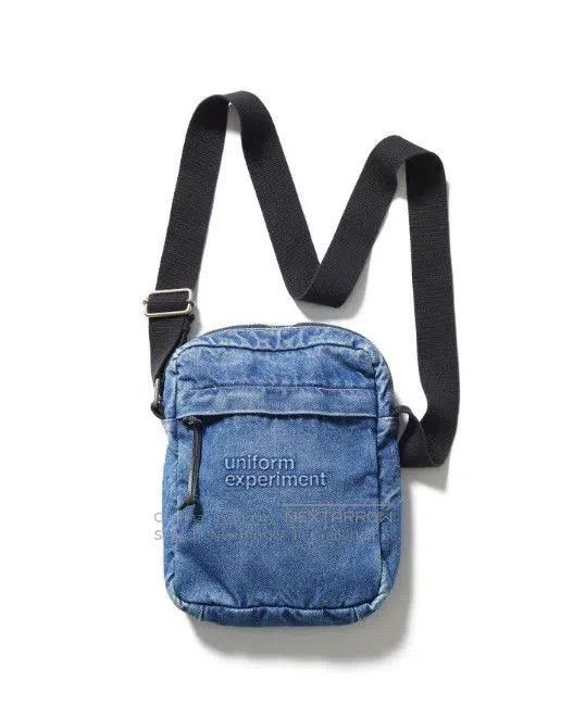 uniform experiment uniform experiment Denim Shoulder Bag. Size ONE SIZE - 1 Thumbnail